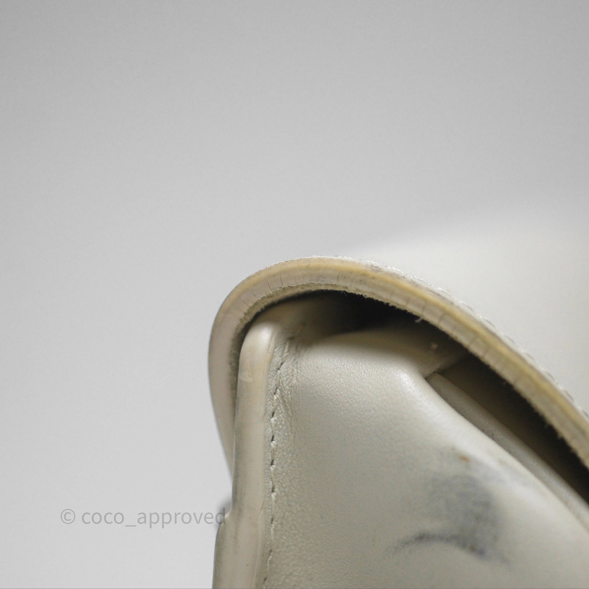 Christian Dior Bobby East-West Bag Calfskin White