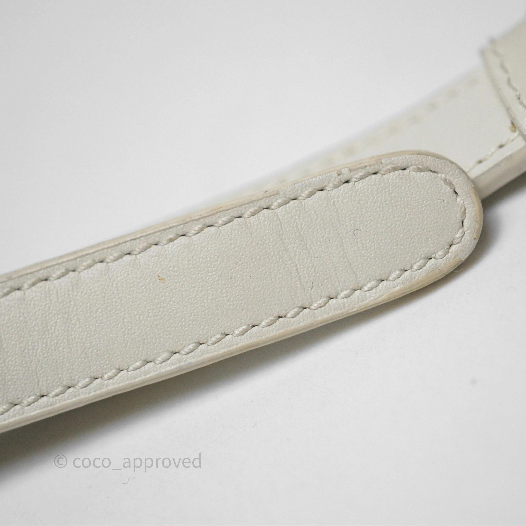 Christian Dior Bobby East-West Bag Calfskin White