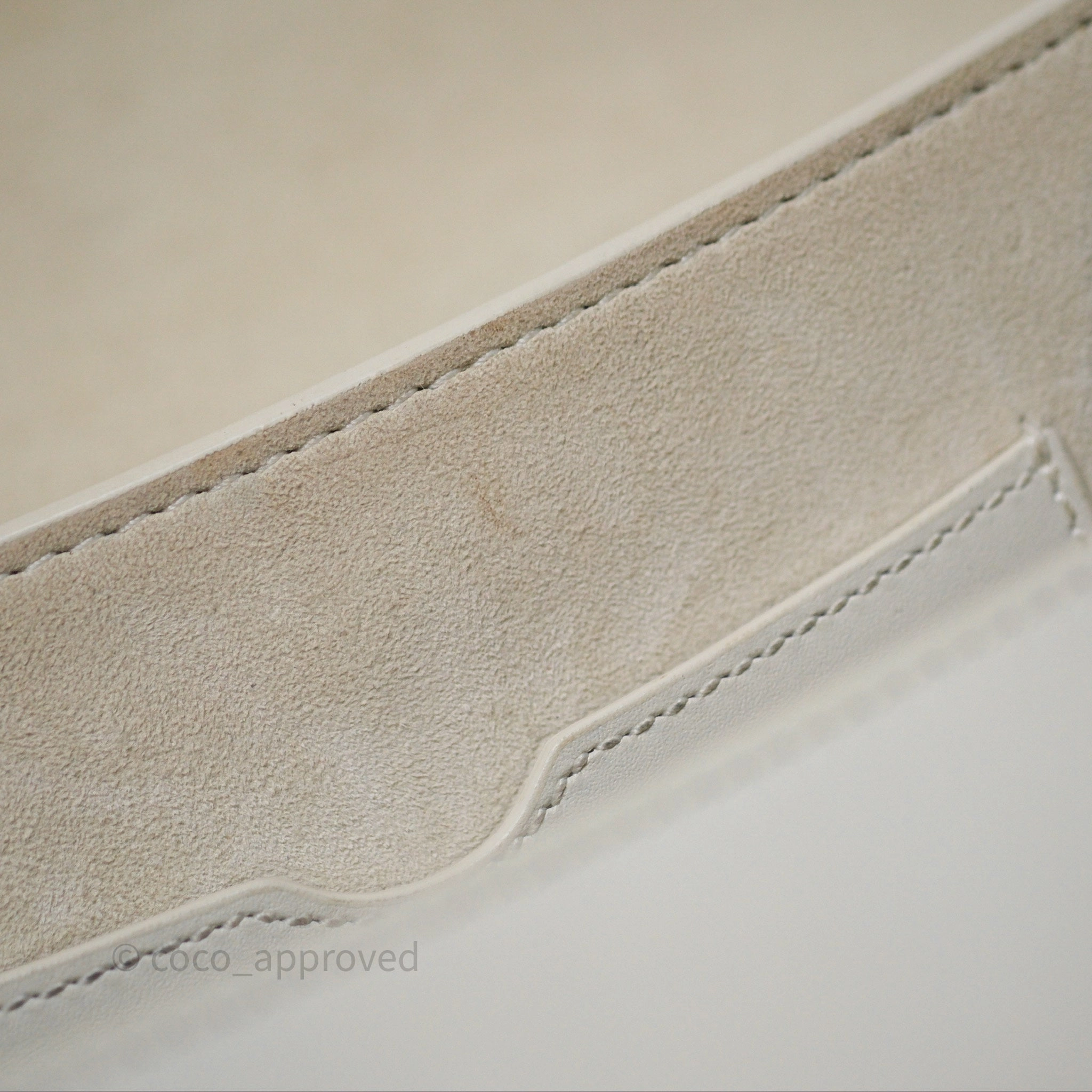 Christian Dior Bobby East-West Bag Calfskin White