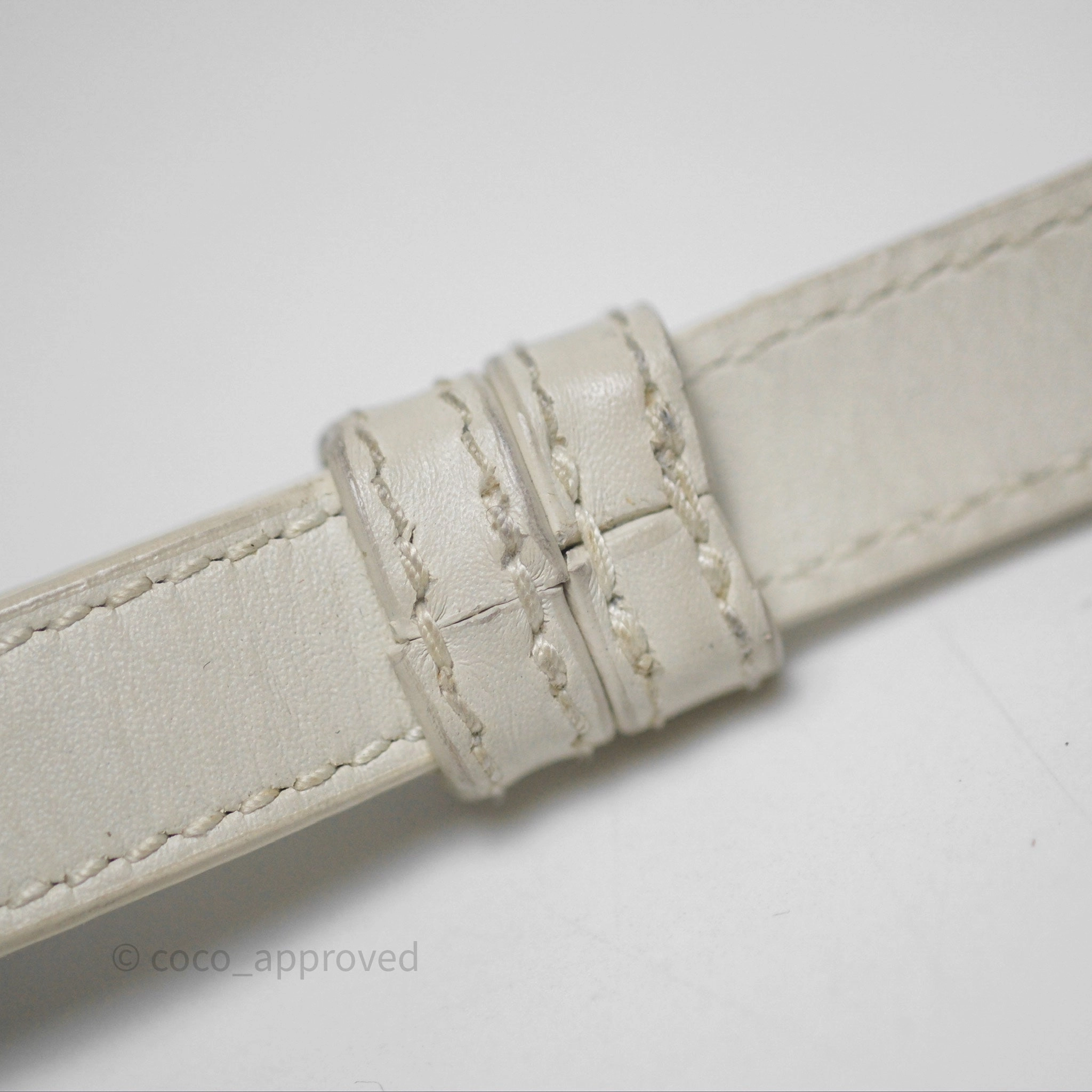 Christian Dior Bobby East-West Bag Calfskin White