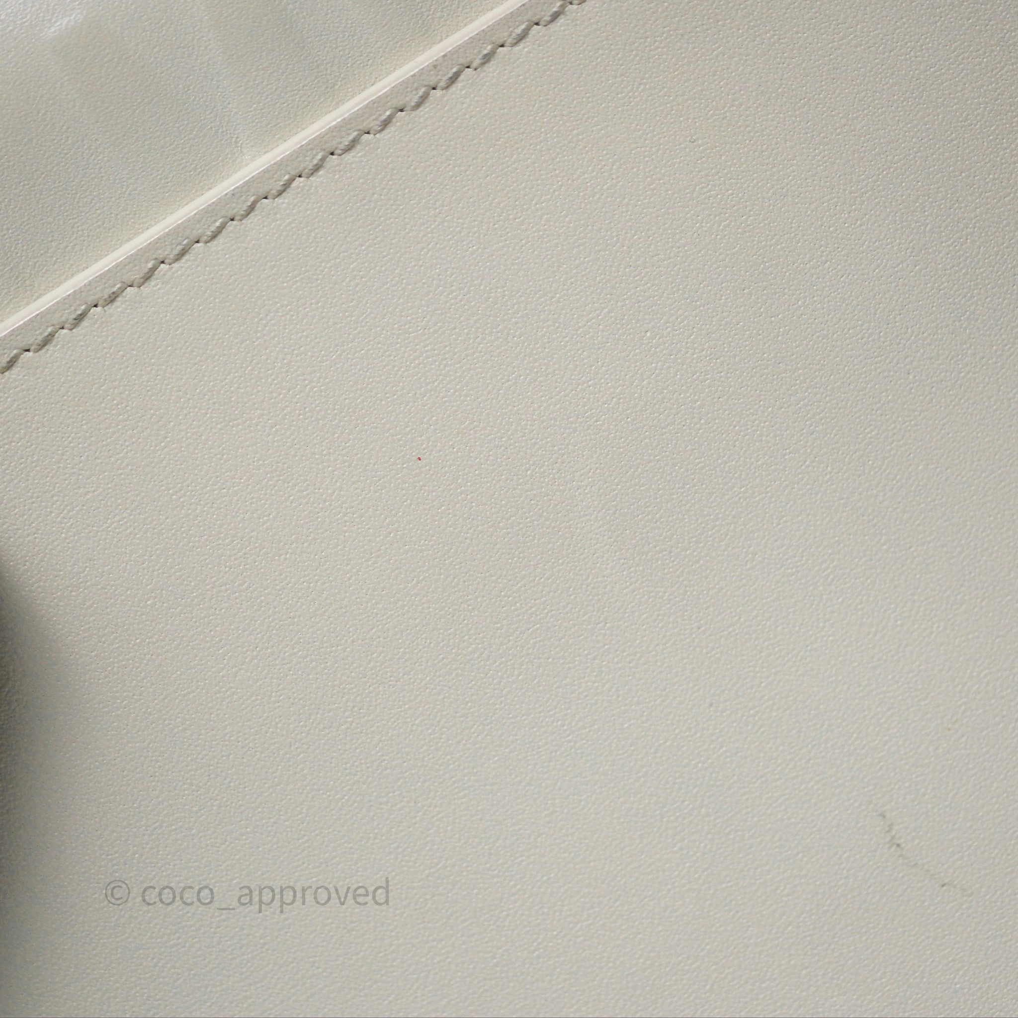 Christian Dior Bobby East-West Bag Calfskin White