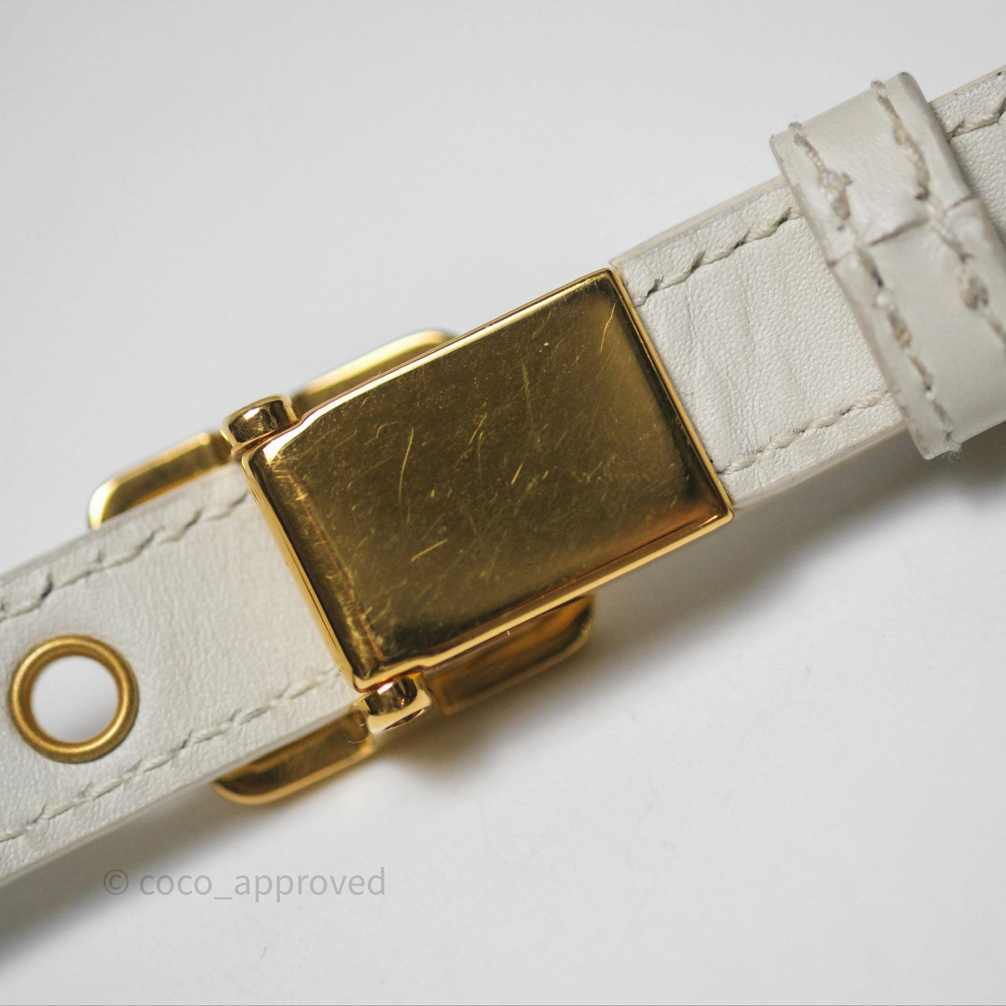 Christian Dior Bobby East-West Bag Calfskin White