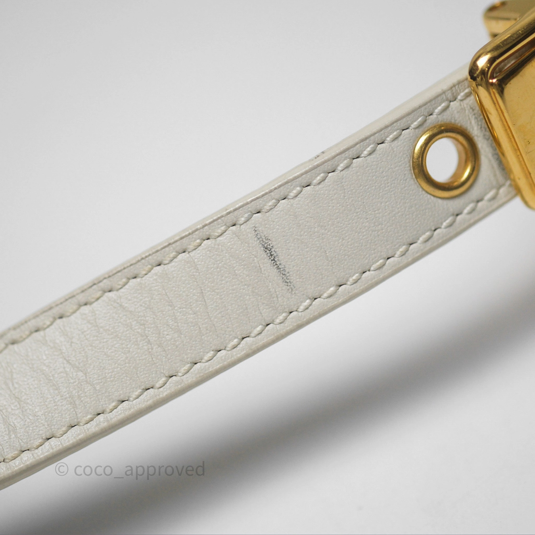 Christian Dior Bobby East-West Bag Calfskin White