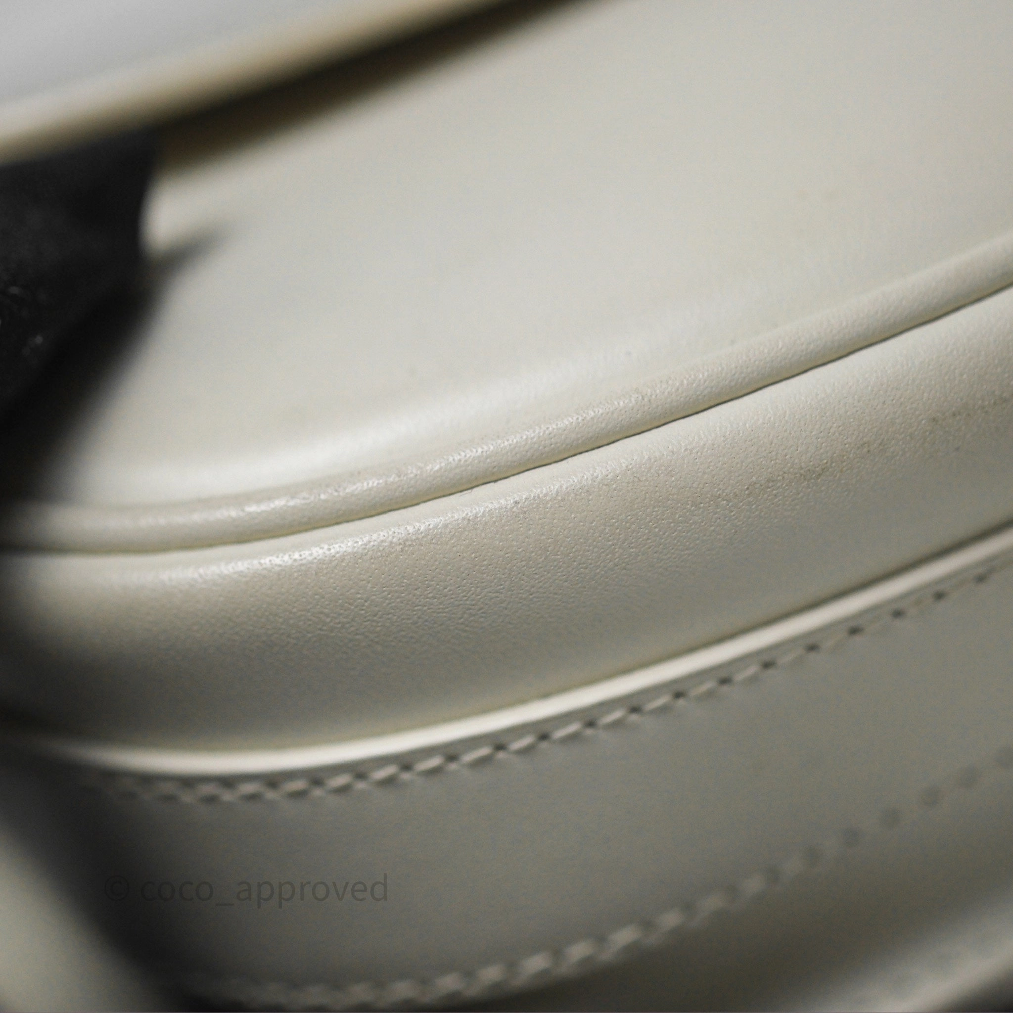 Christian Dior Bobby East-West Bag Calfskin White
