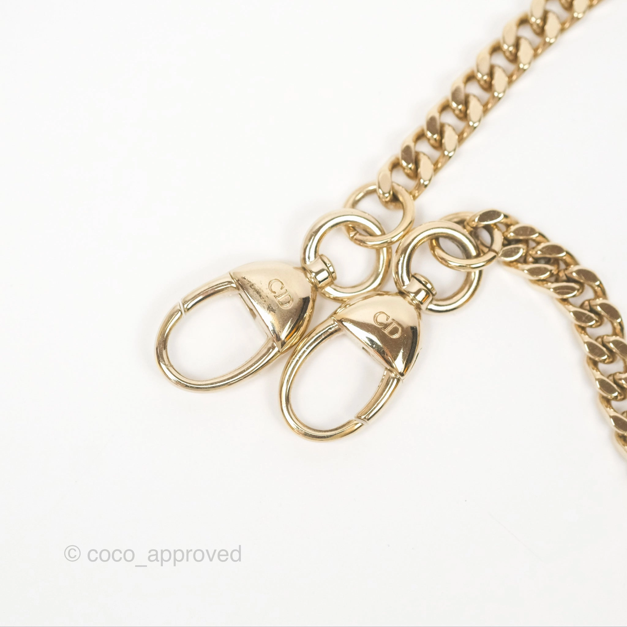 Christian Dior Cannage Mini Lady Dior White Gold Hardware