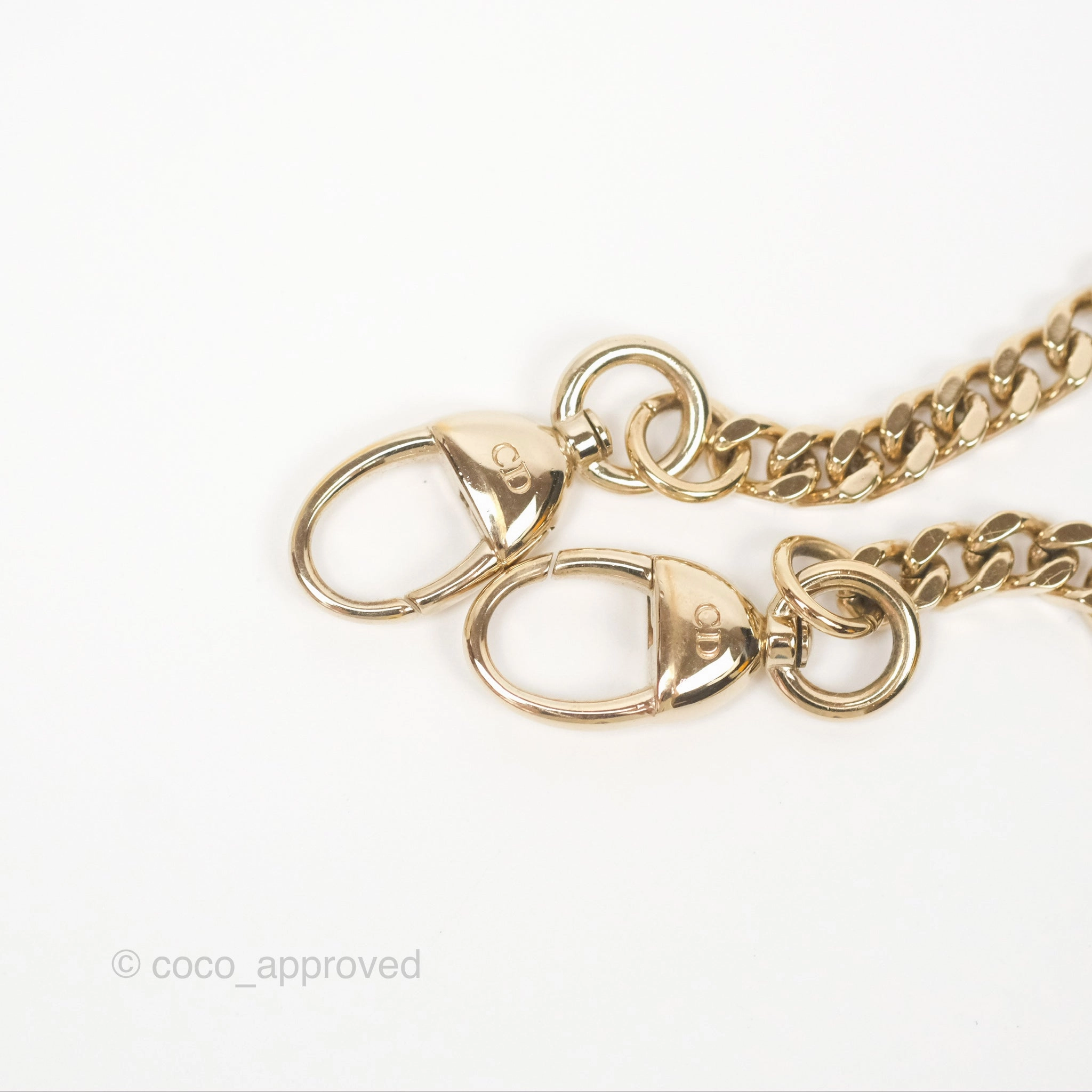 Christian Dior Cannage Mini Lady Dior White Gold Hardware