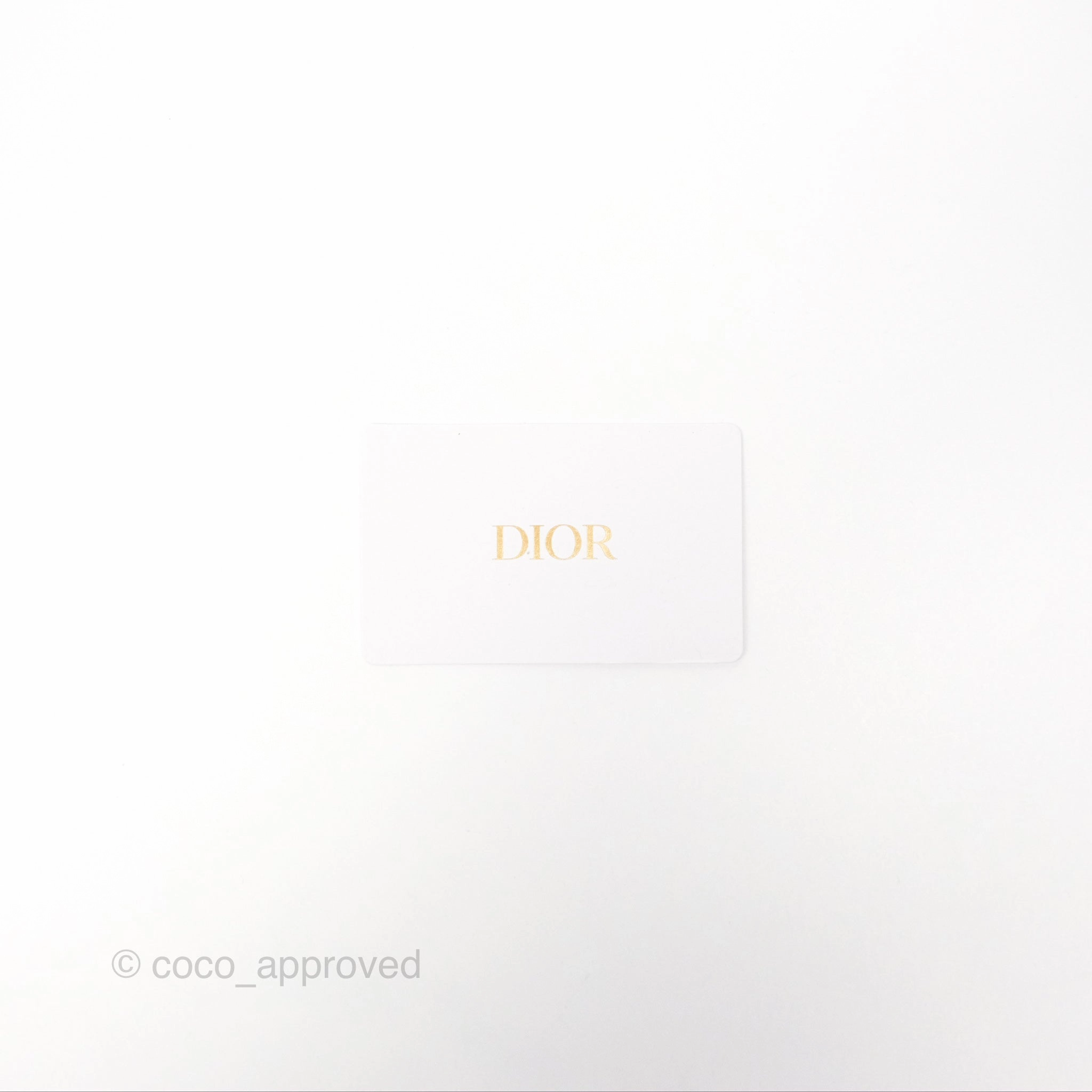 Christian Dior Caro Dahlia Wallet Black Calfskin Gold Hardware