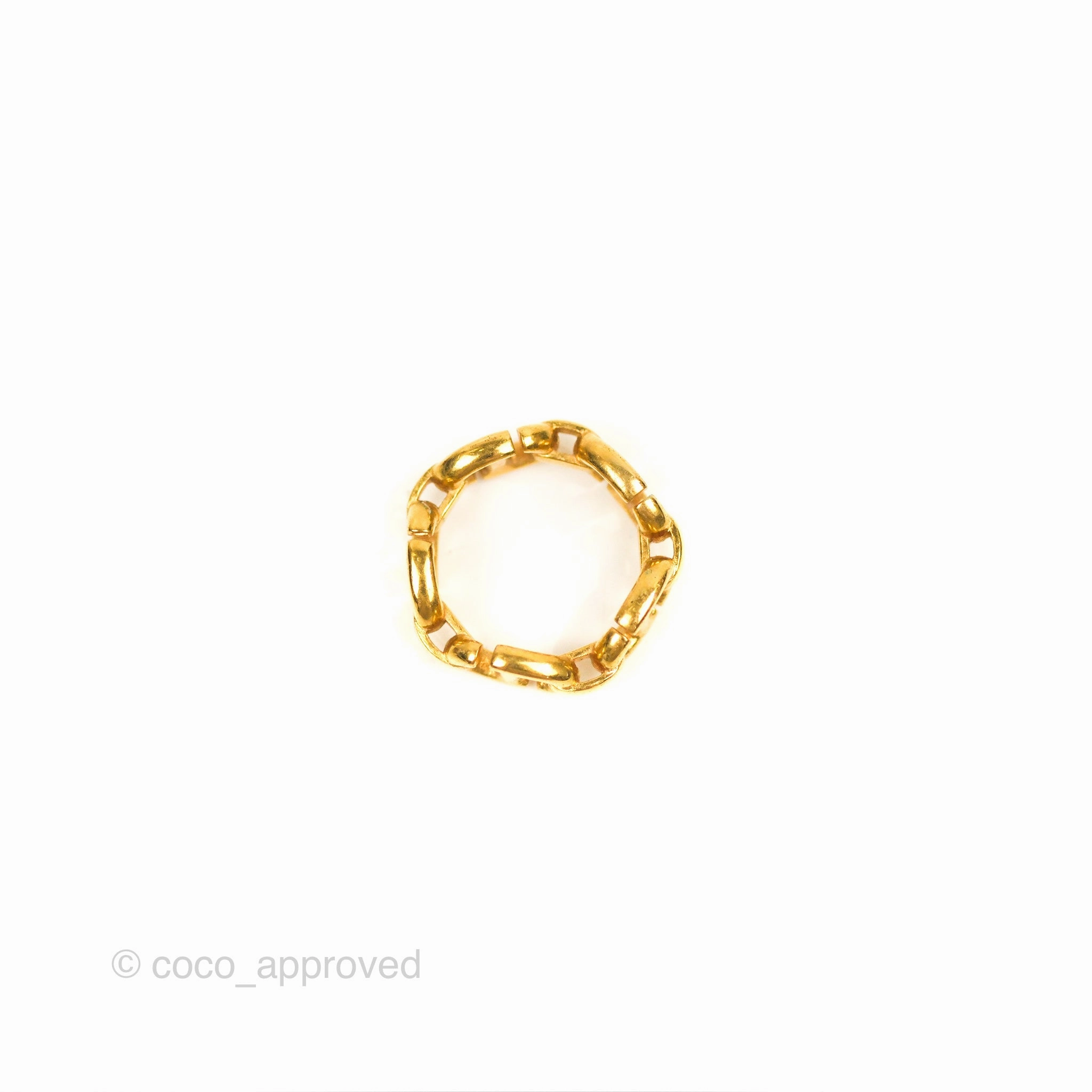 Christian Dior CD Navy Ring Size S