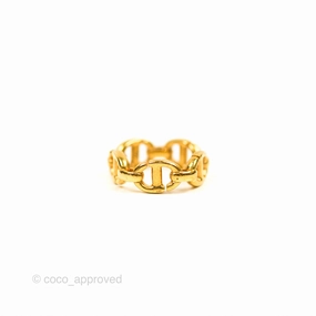 Christian Dior CD Navy Ring Size S