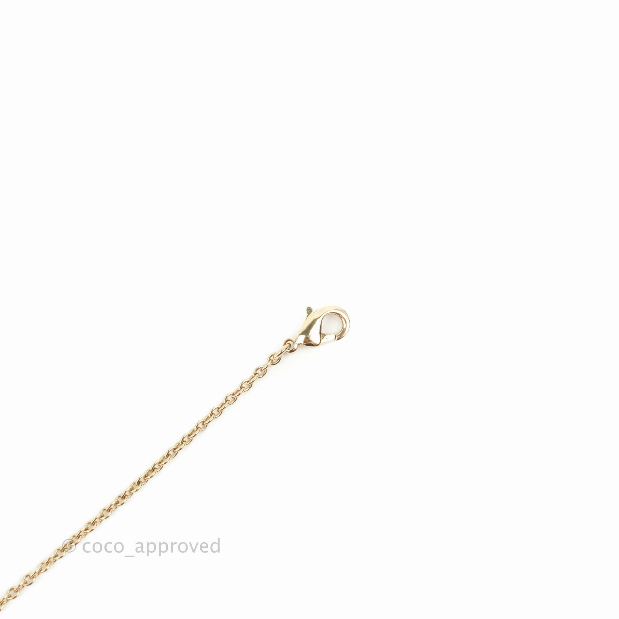 Christian Dior Crystal CD Bracelet Gold Tone