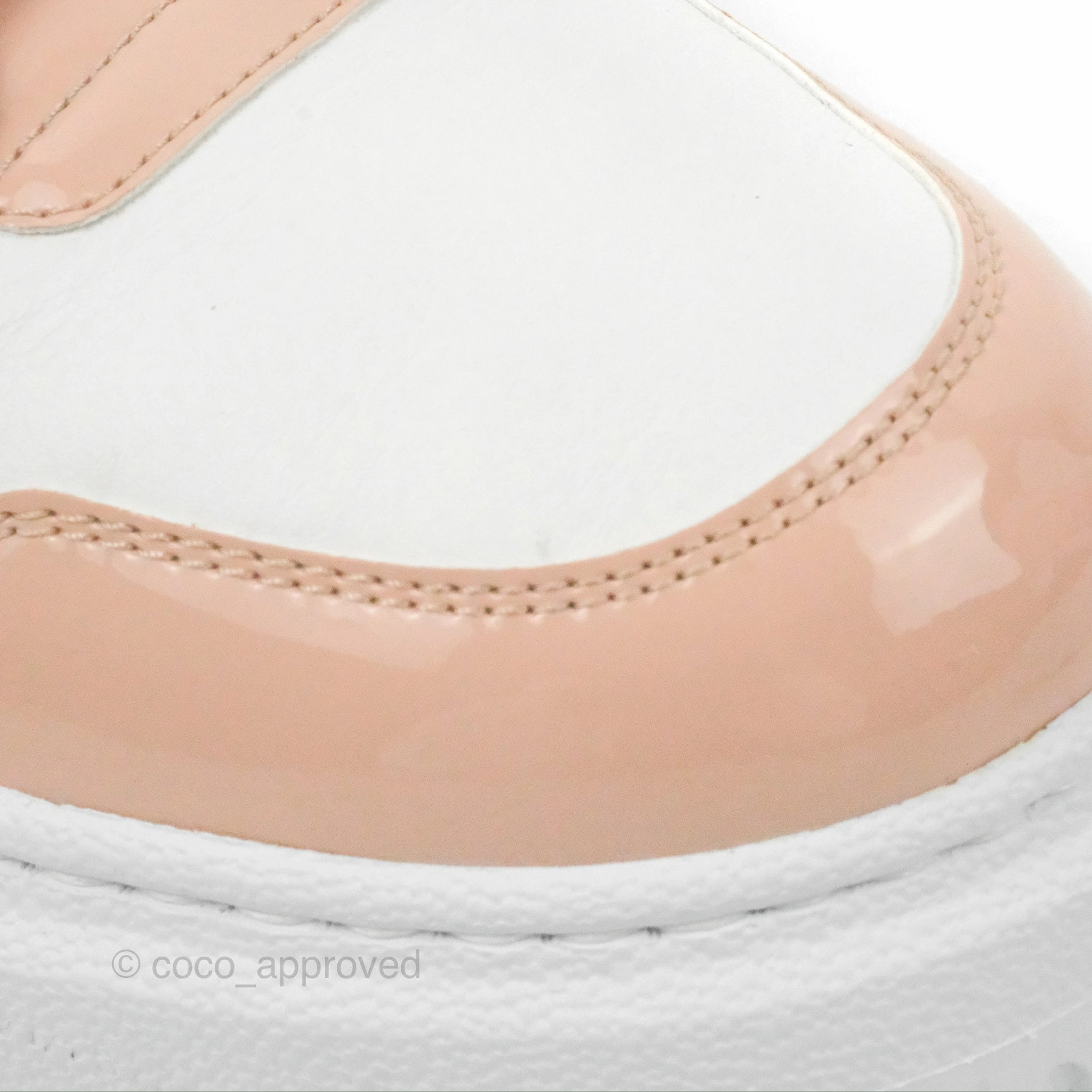 Christian Dior D-player Pink Calfskin Sneaker Size 36.5