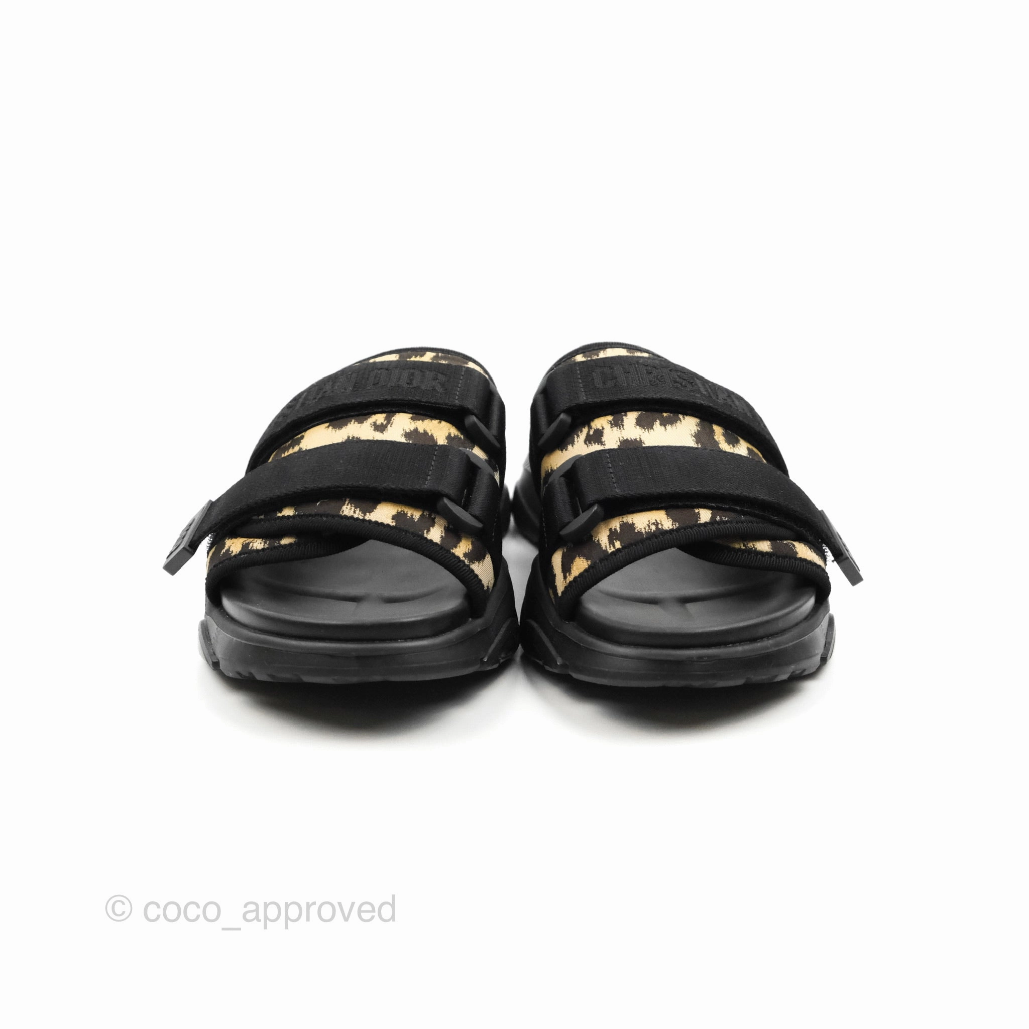 Christian Dior D-Wander Slide Beige Multicolor Mizza Printed