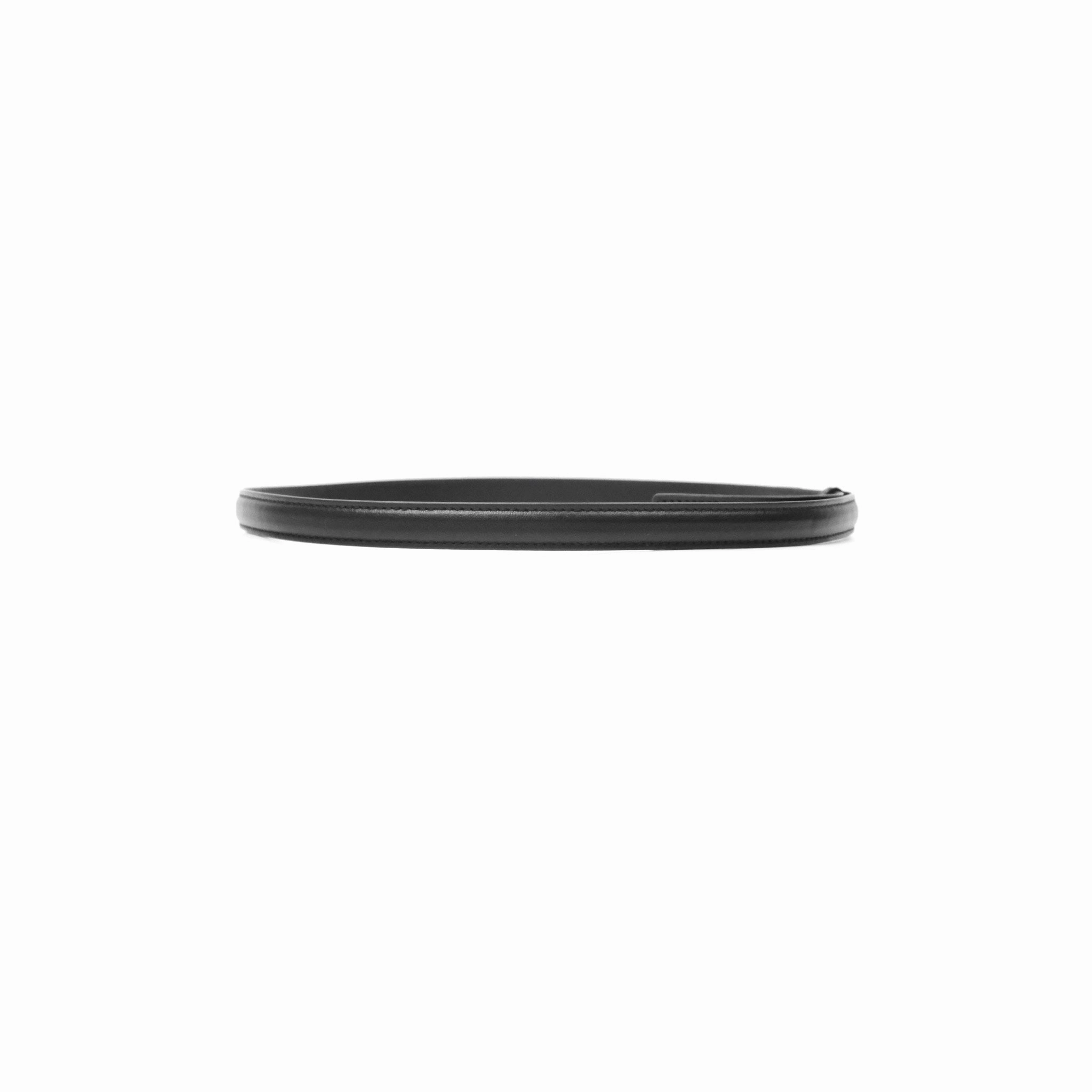 Christian Dior Dior-ID Belt Black Smooth Calfskin Size 80