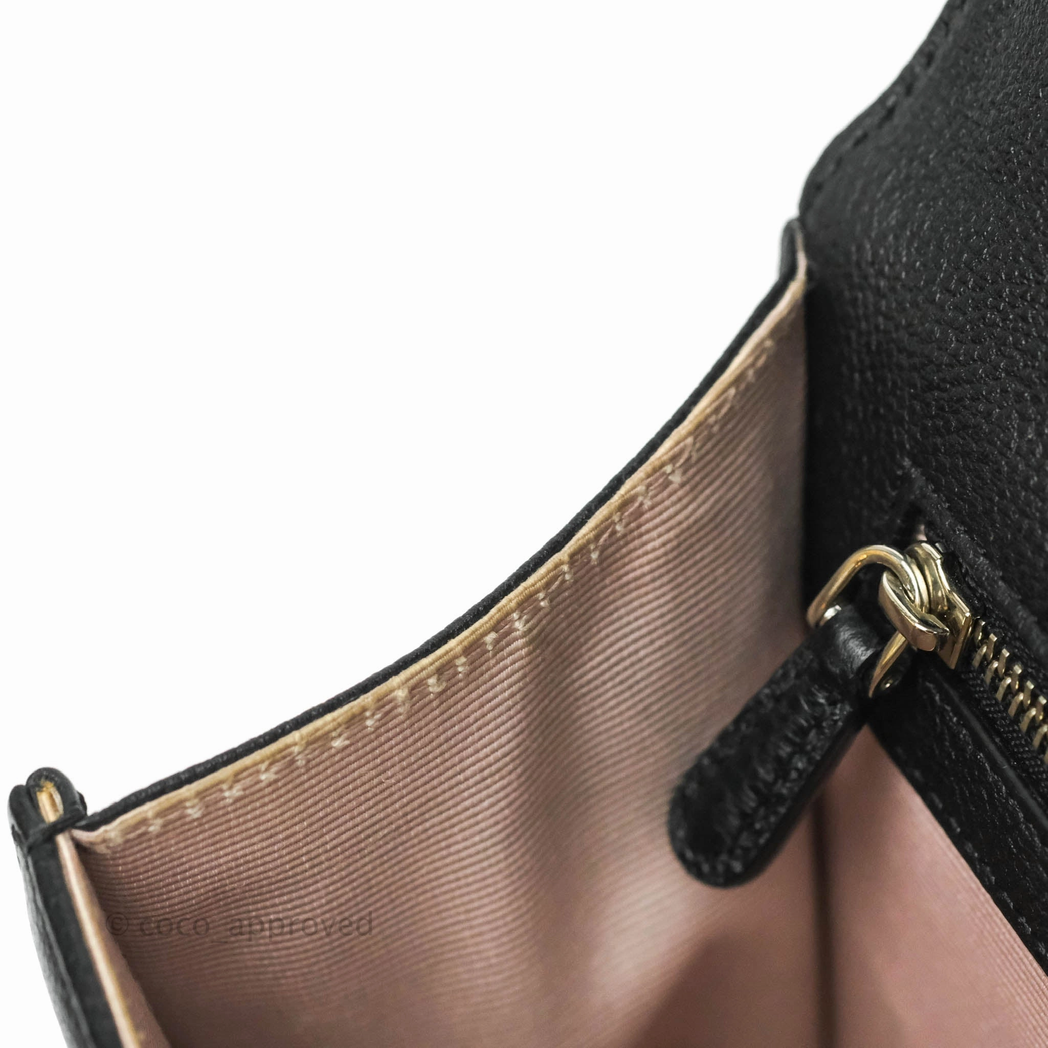 Christian Dior Diorama Medium Flap Shoulder Bag Black Grained Leather Silver Hardware