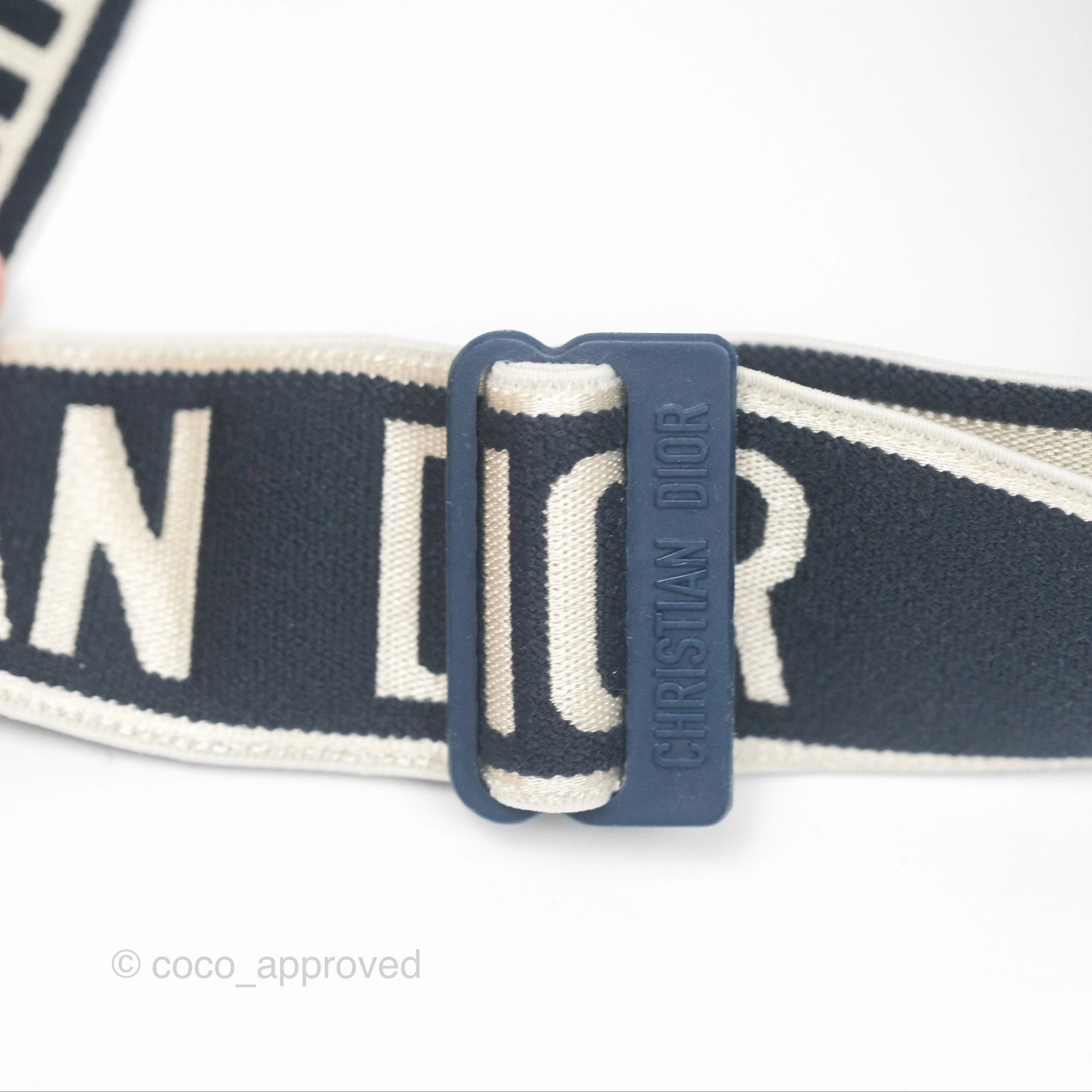 Christian Dior Diorclub V1U Dior Blue Oblique Visor