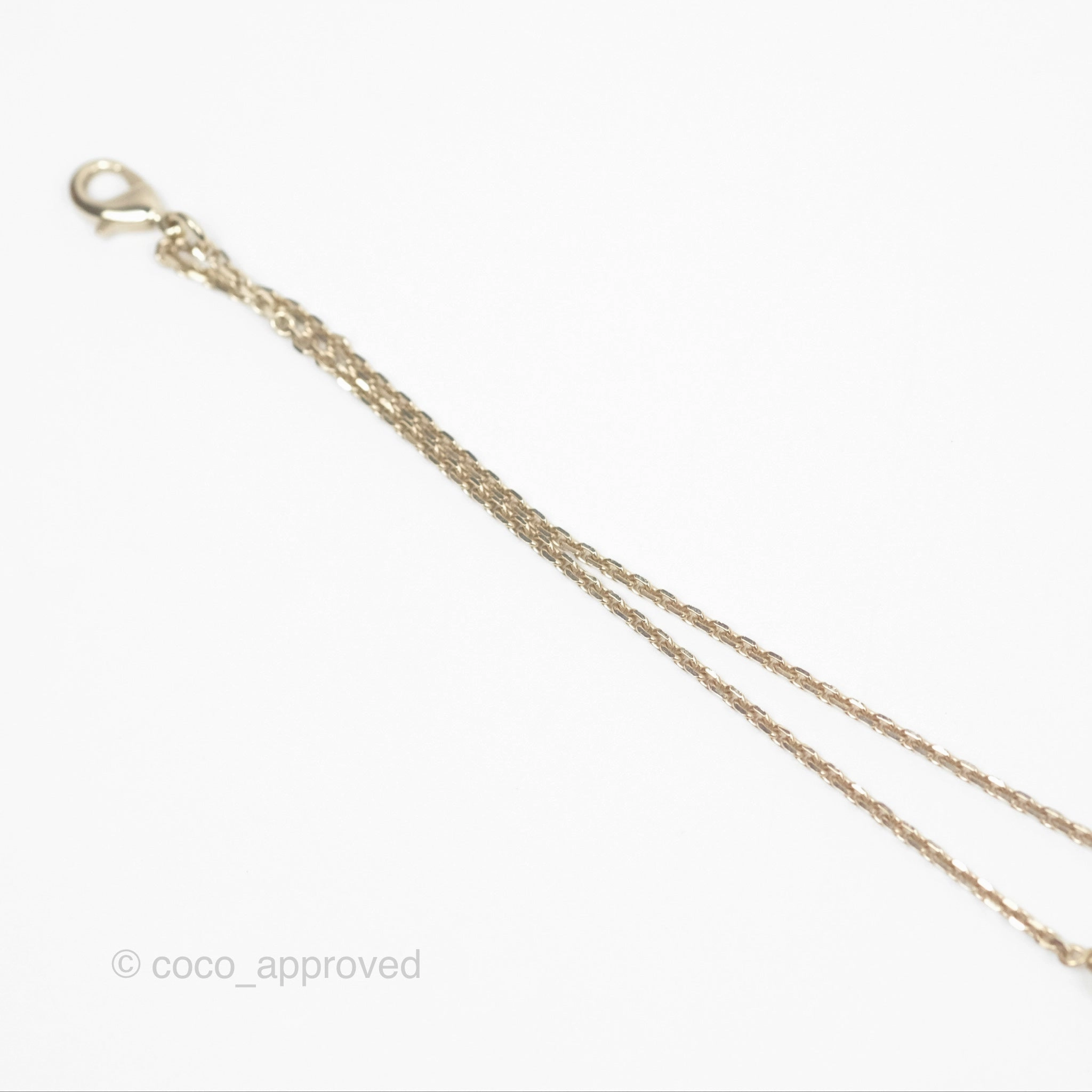 Christian Dior Double Necklace Bee Star Clover Crystals Pearls Gold Tone