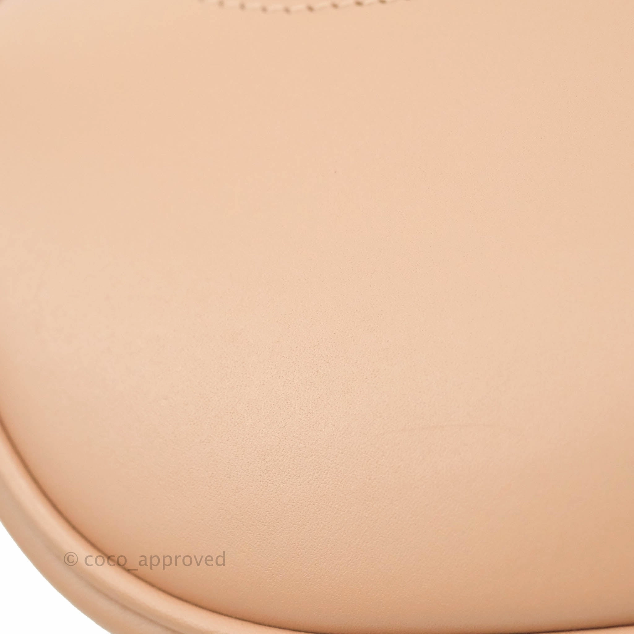 Christian Dior East West Bobby Bag Box Calfskin Beige Gold Hardware