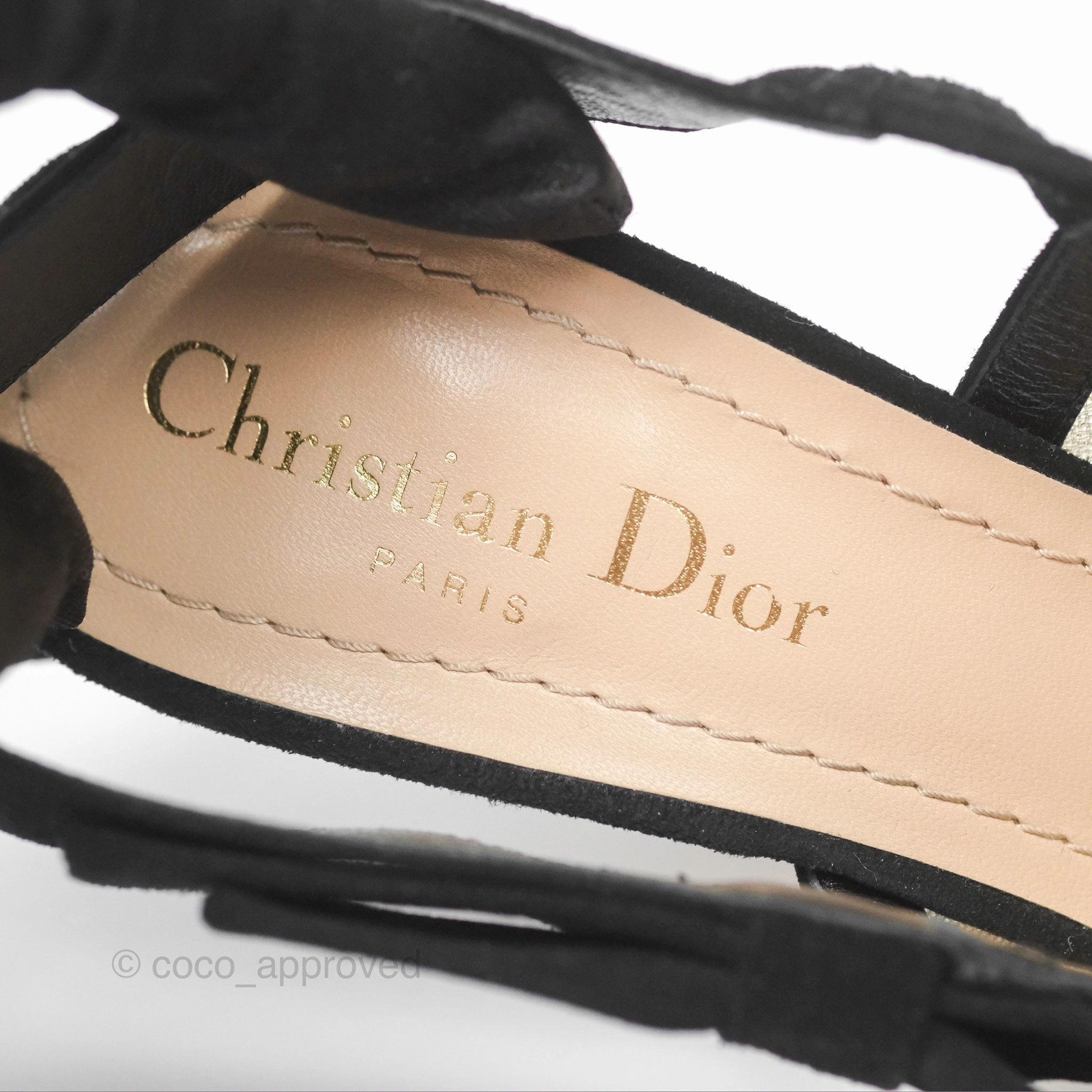 Christian Dior J'adior Polka Dot Slingback Pumps Size 36.5