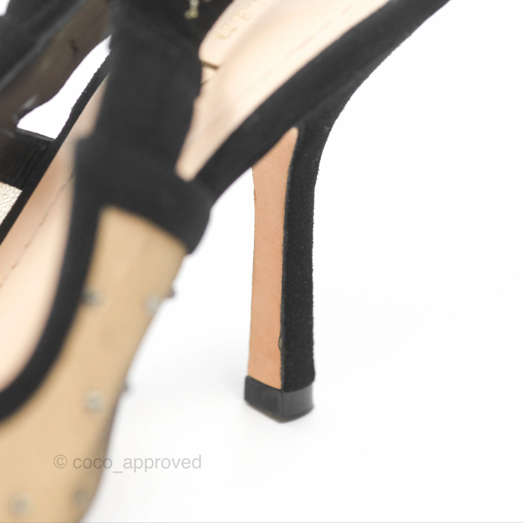 Christian Dior J'adior Polka Dot Slingback Pumps Size 36.5