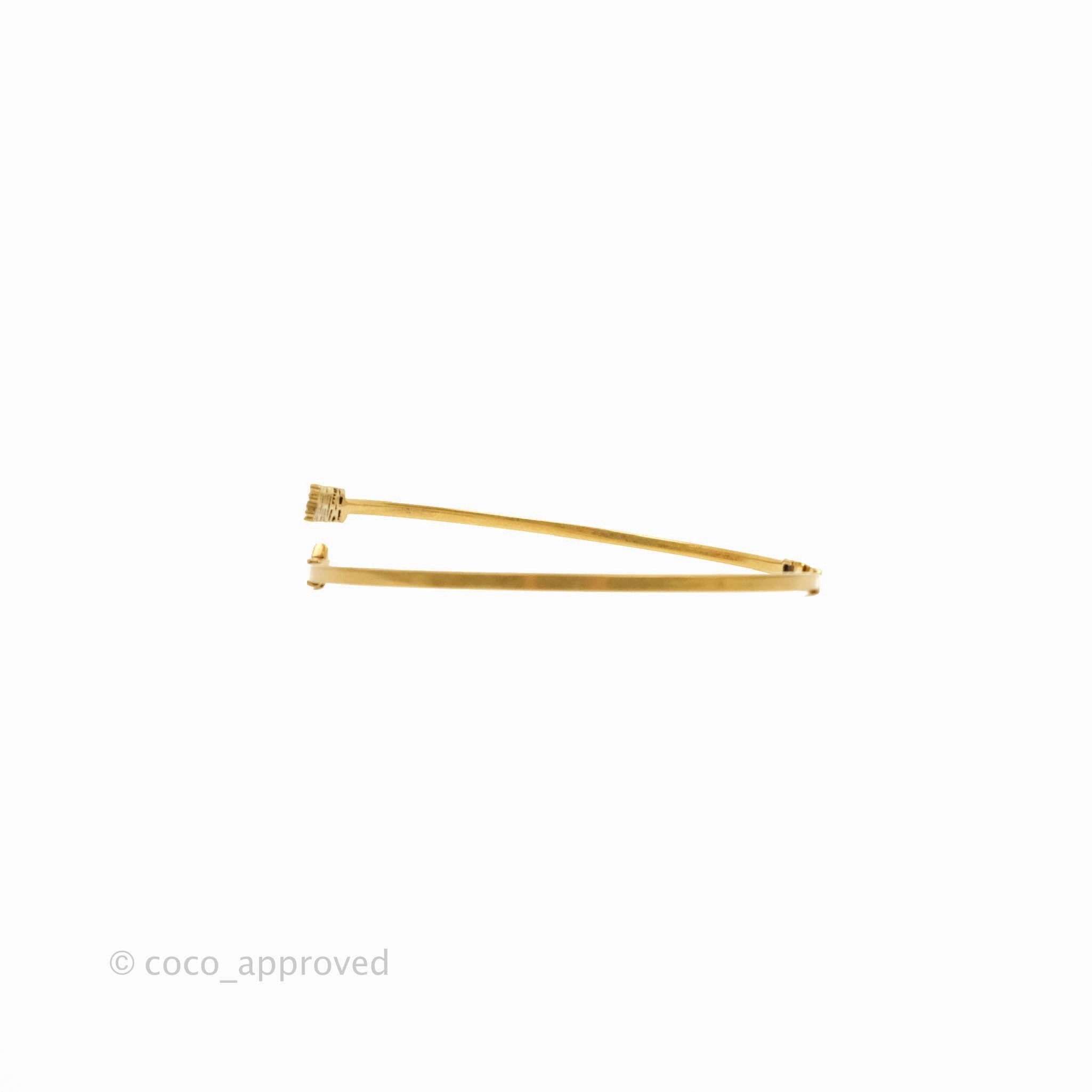 Christian Dior J'adior Star Antique Gold Finish Choker