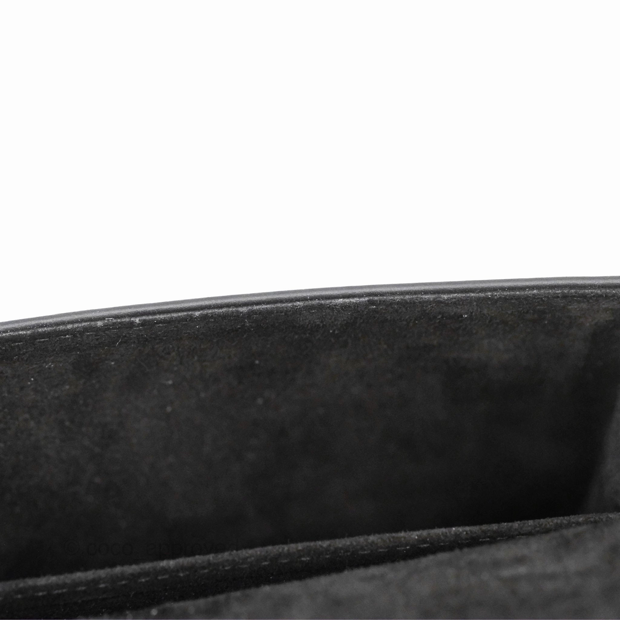 Christian Dior Lady Dior Small Clutch with Chain Lambskin So Black
