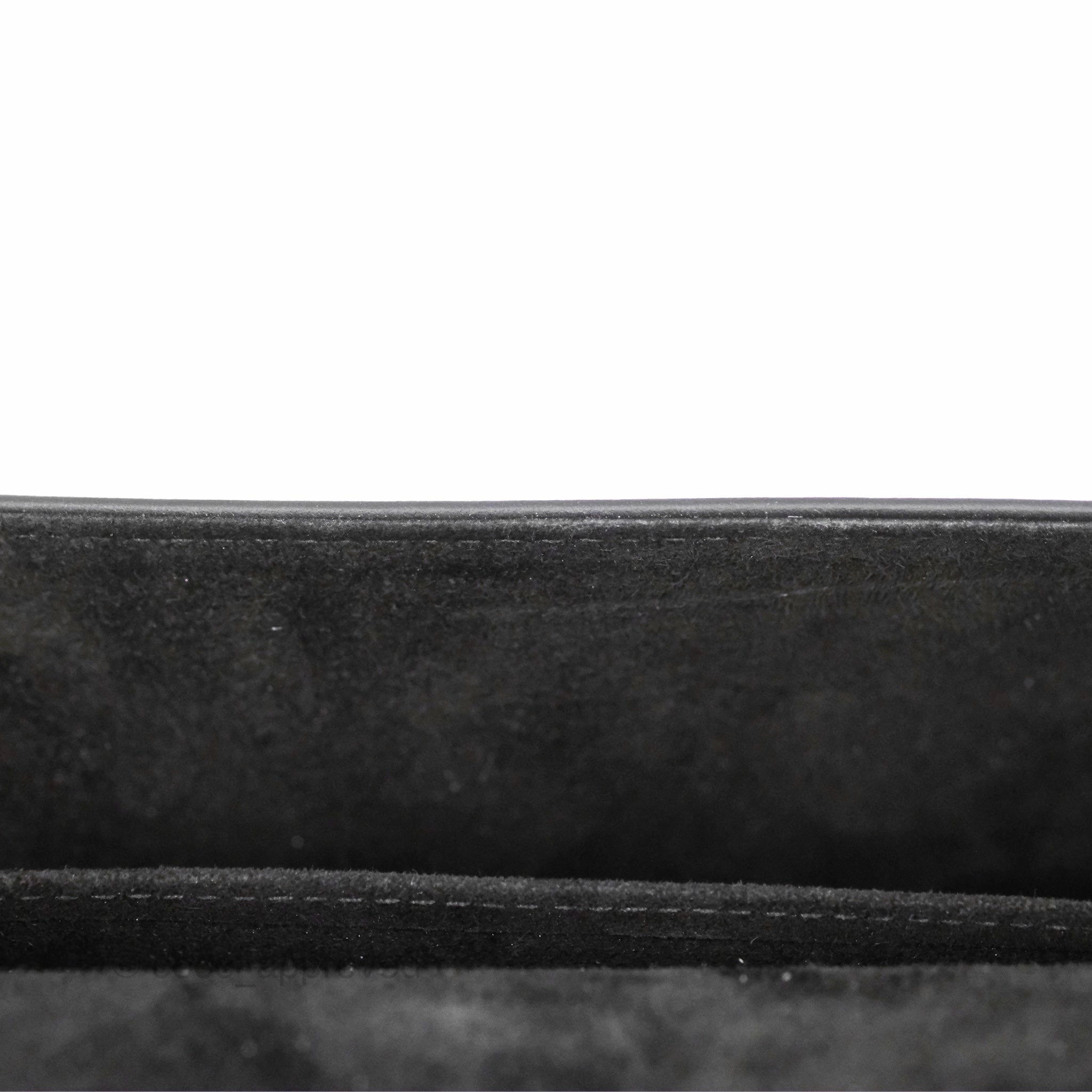 Christian Dior Lady Dior Small Clutch with Chain Lambskin So Black
