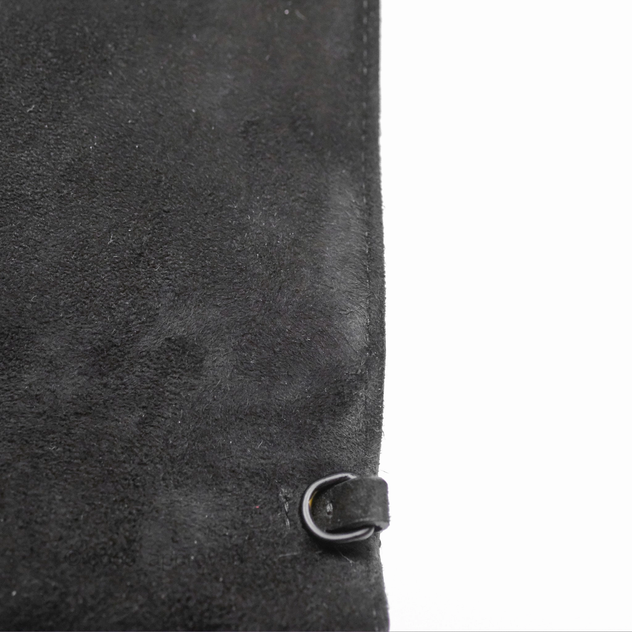 Christian Dior Lady Dior Small Clutch with Chain Lambskin So Black