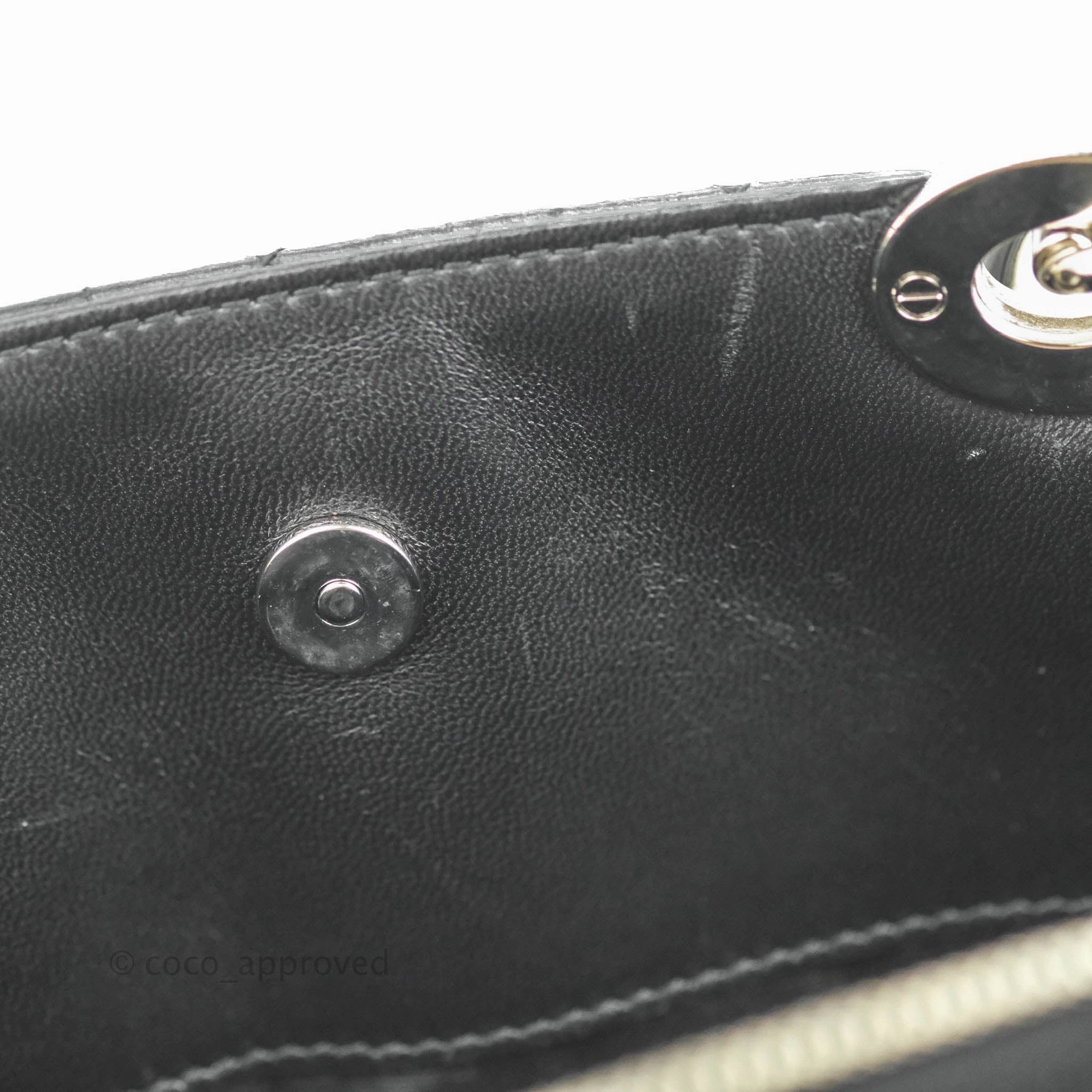 Christian Dior Lambskin Cannage Large Soft Shopping Tote Black