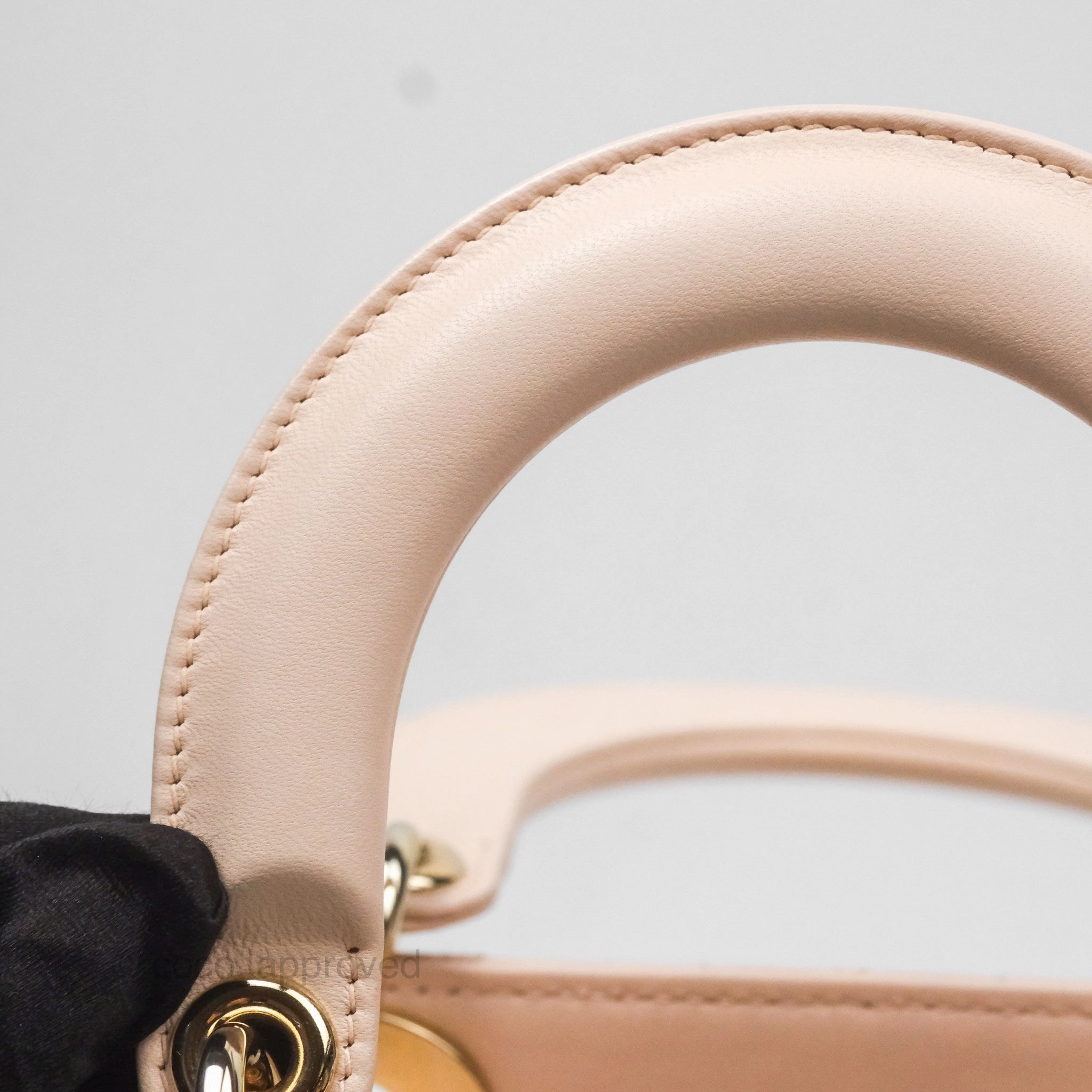 Christian Dior Lambskin My ABCDior Lady Dior Pink Gold Hardware
