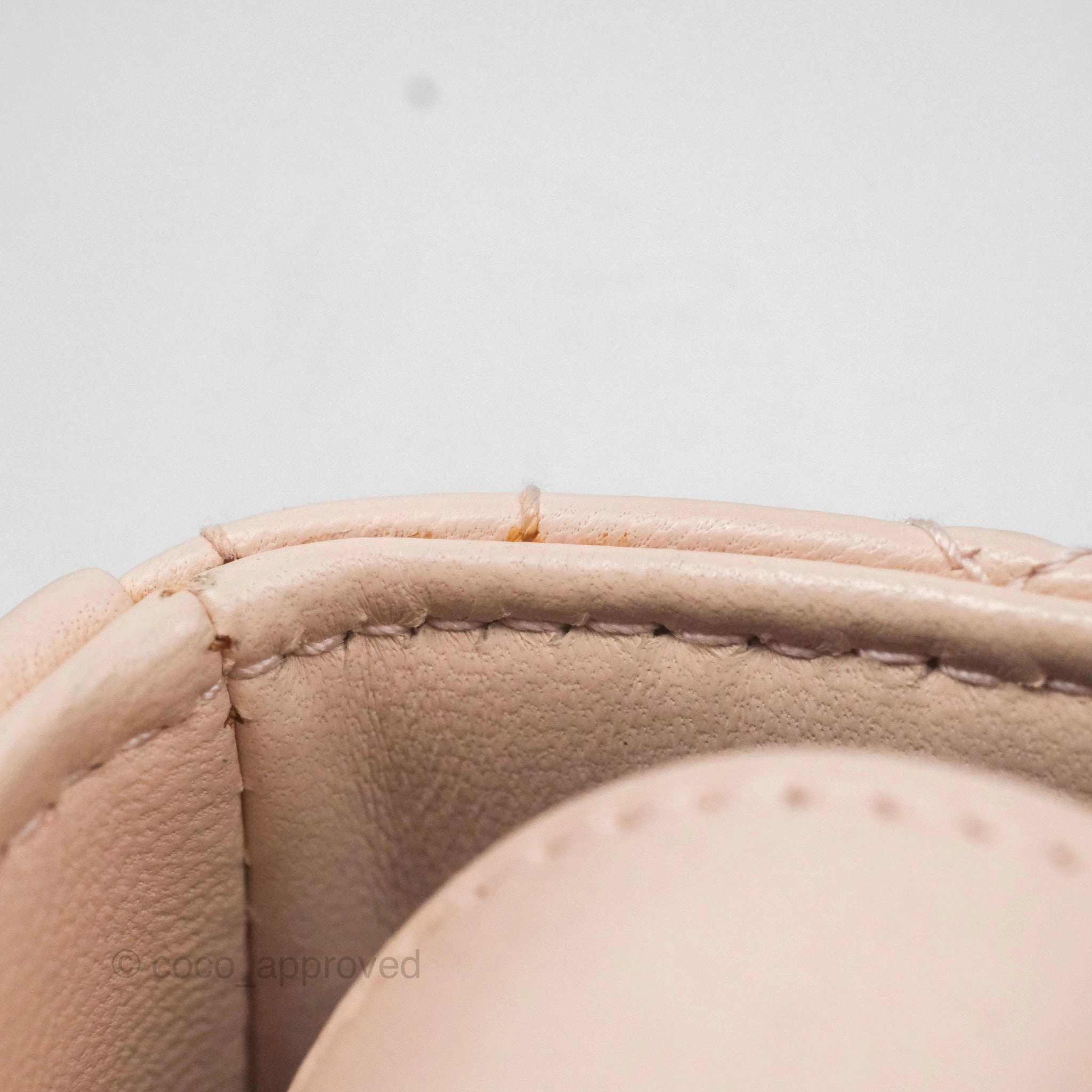 Christian Dior Lambskin My ABCDior Lady Dior Pink Gold Hardware