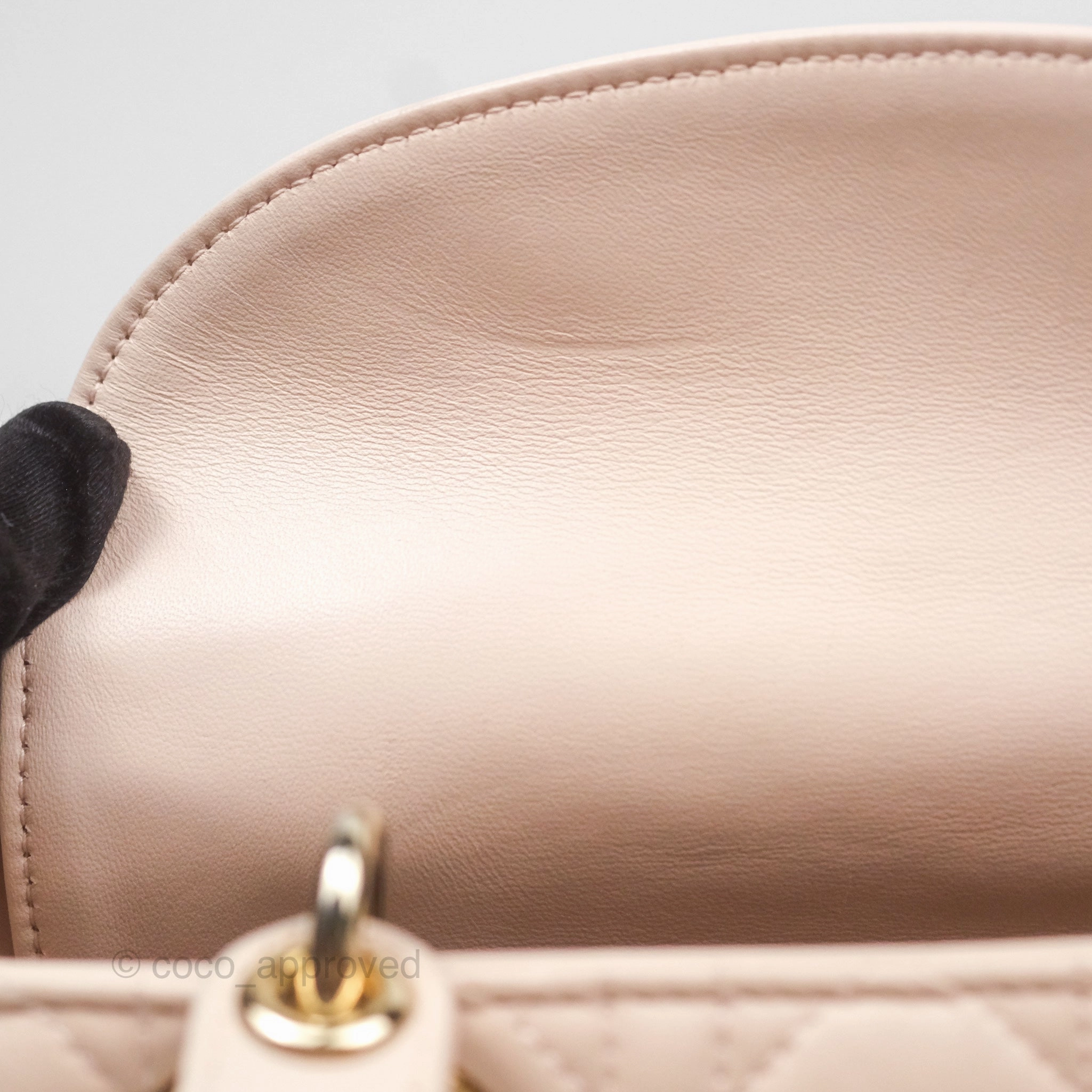 Christian Dior Lambskin My ABCDior Lady Dior Pink Gold Hardware