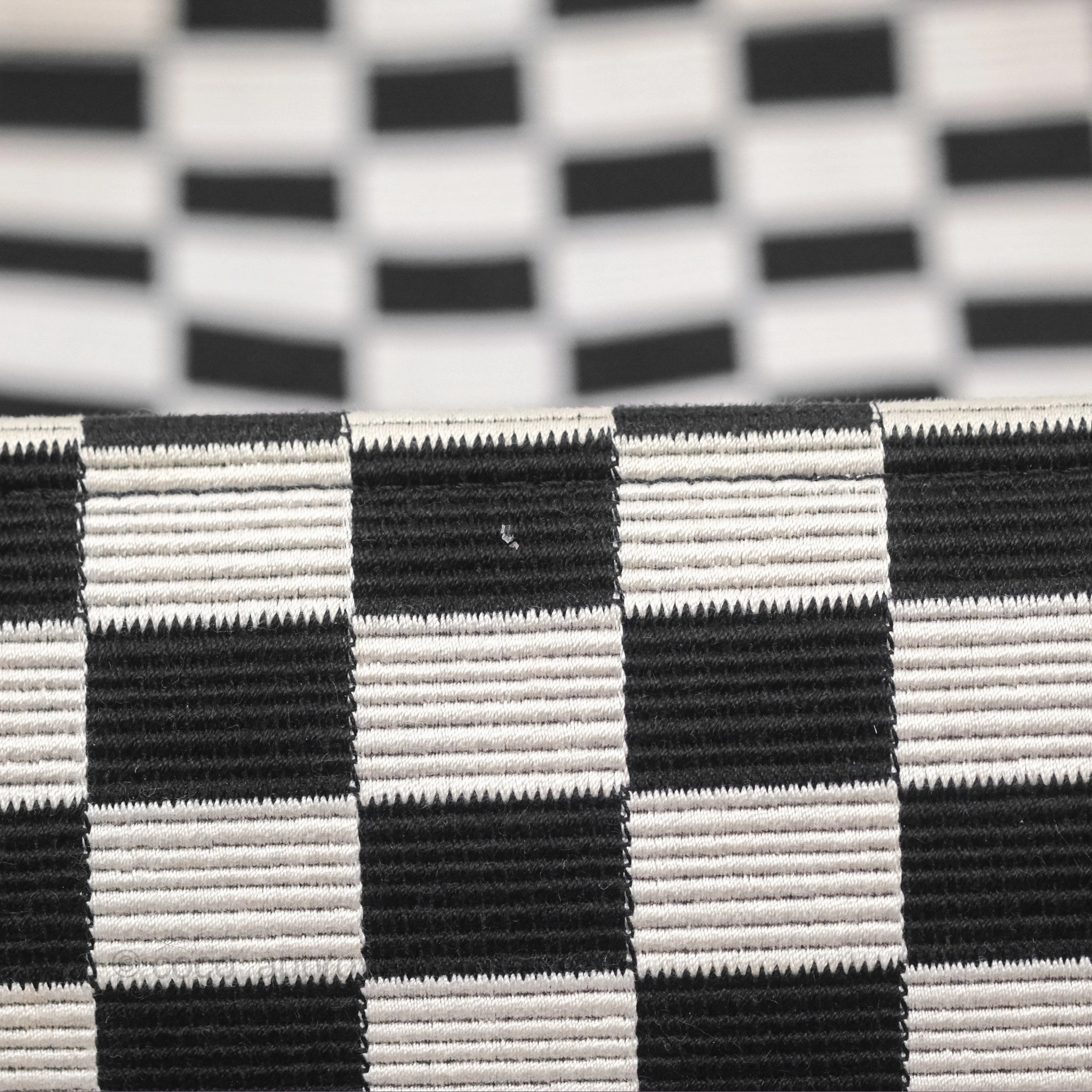 Christian Dior Large Book Tote Checkered Black/ White Canvas