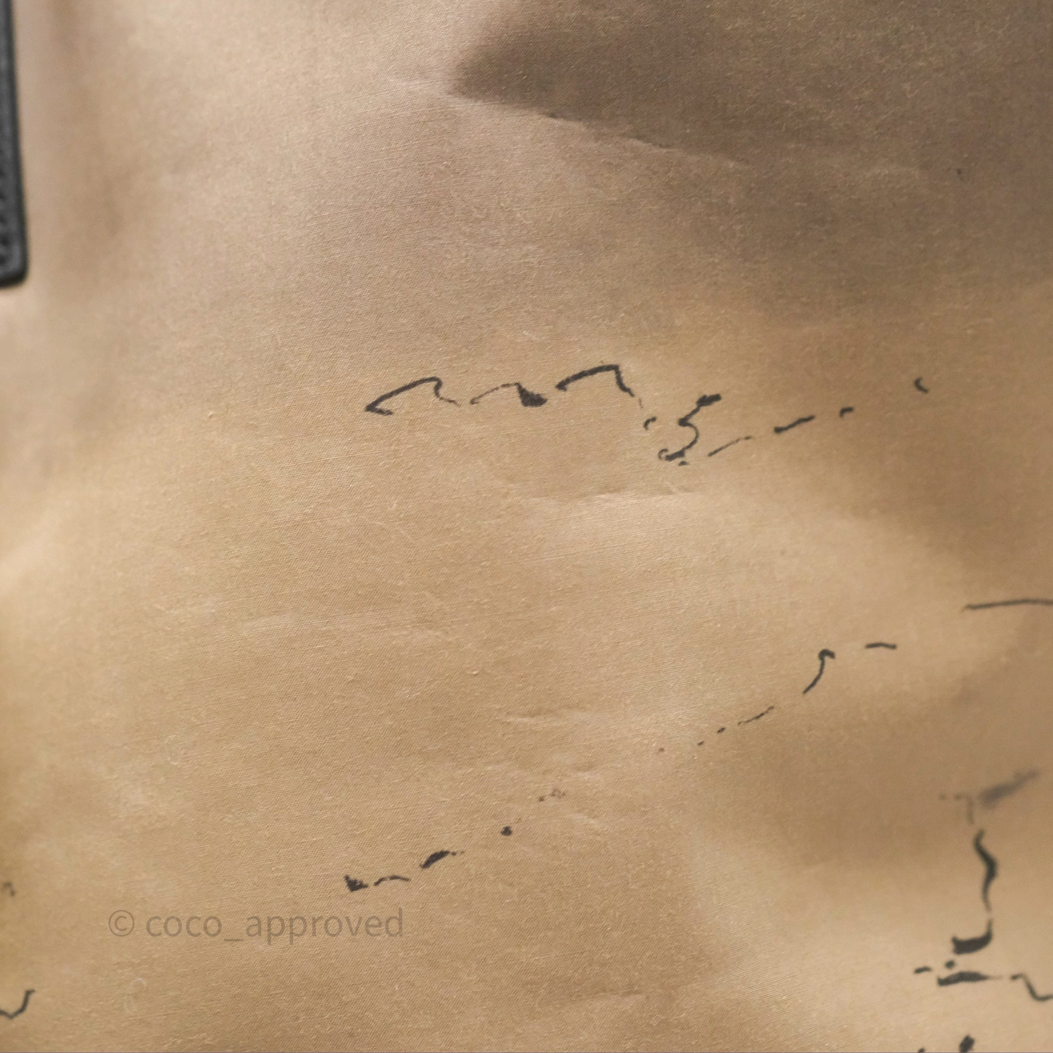 Christian Dior Large Toujours Bag Beige And Black Water-Repellent Fabric With Paris Print