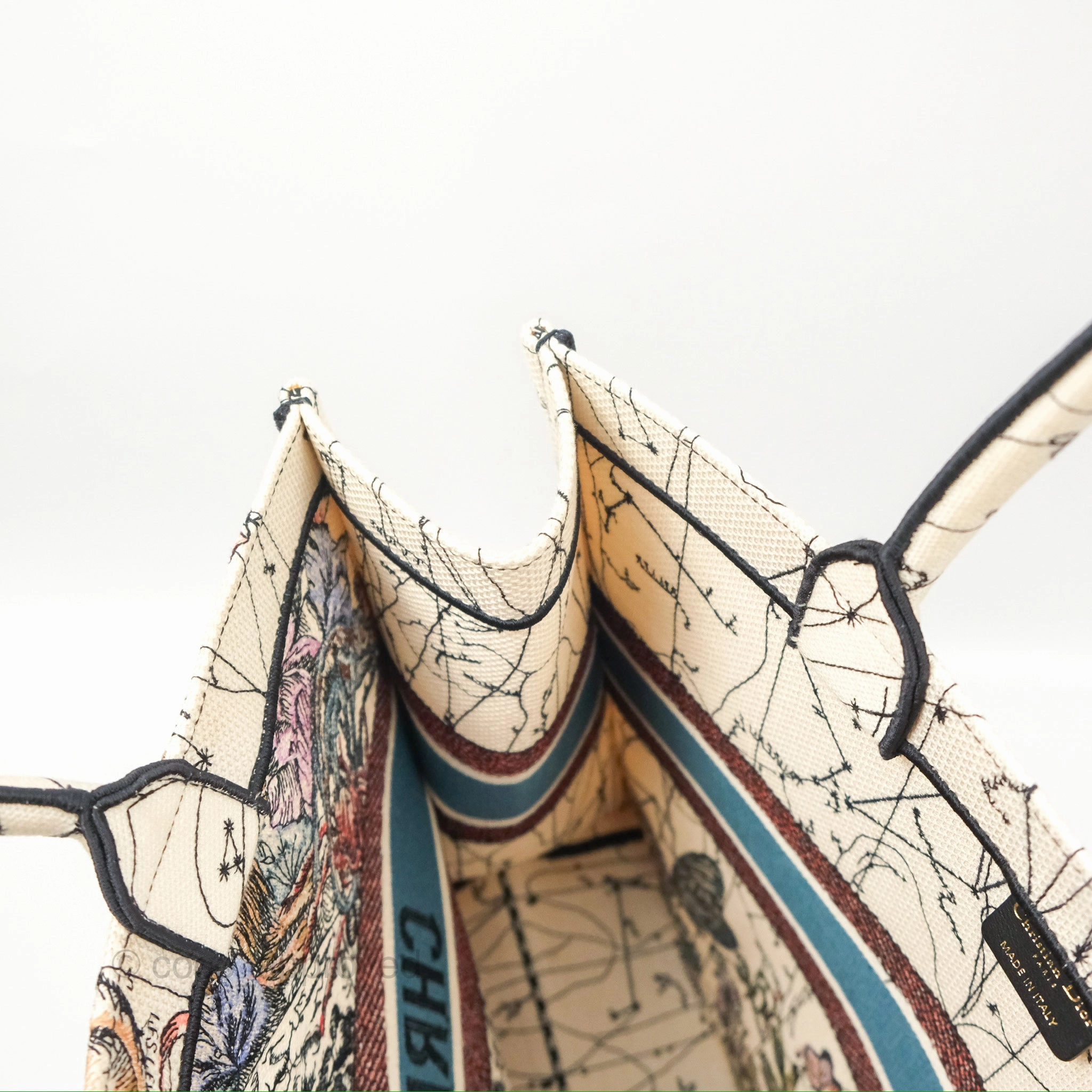 Christian Dior Large Zodiac Book Tote Bag