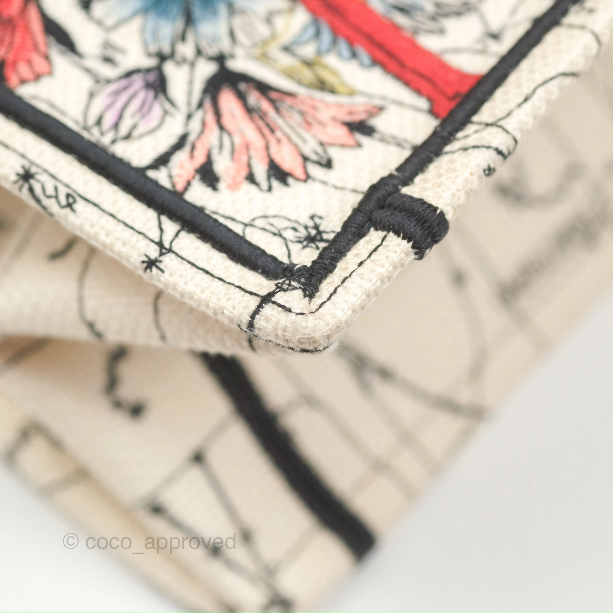 Christian Dior Large Zodiac Book Tote Bag
