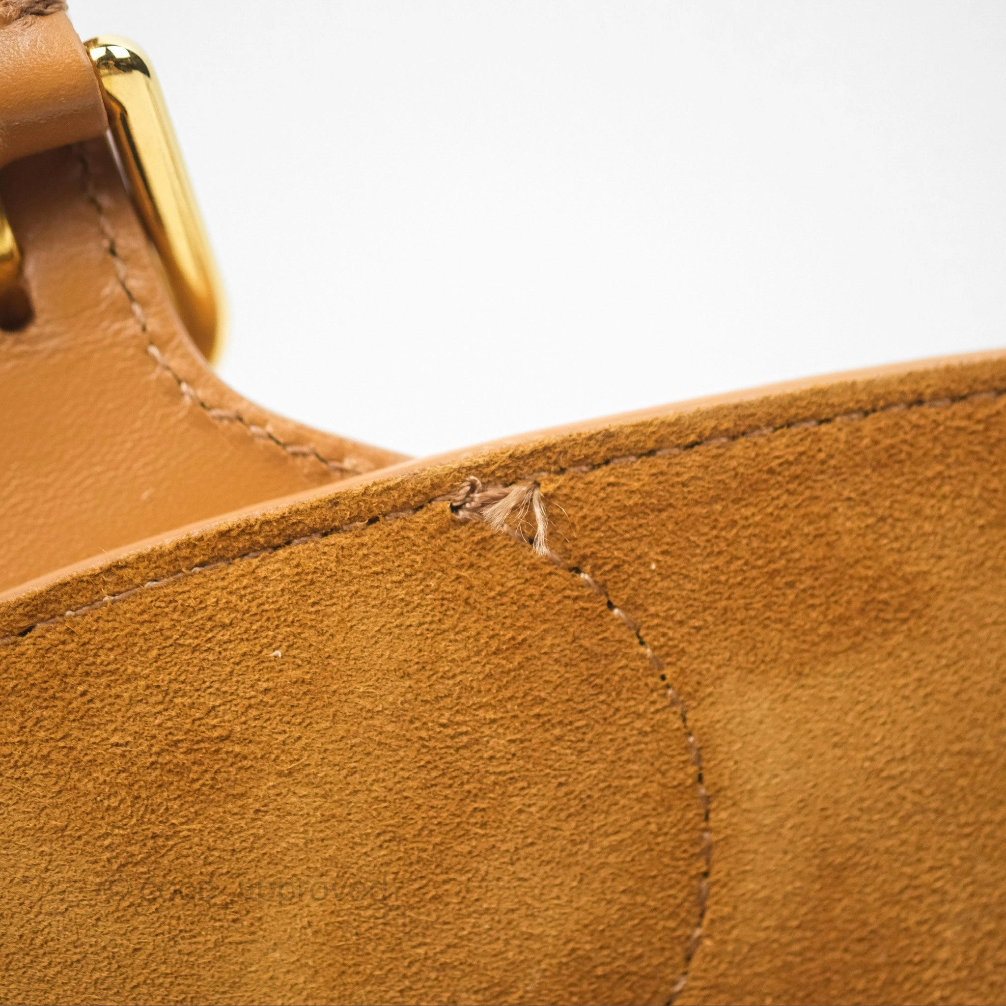Christian Dior Medium Bobby Bag Camel Calfskin Gold Hardware