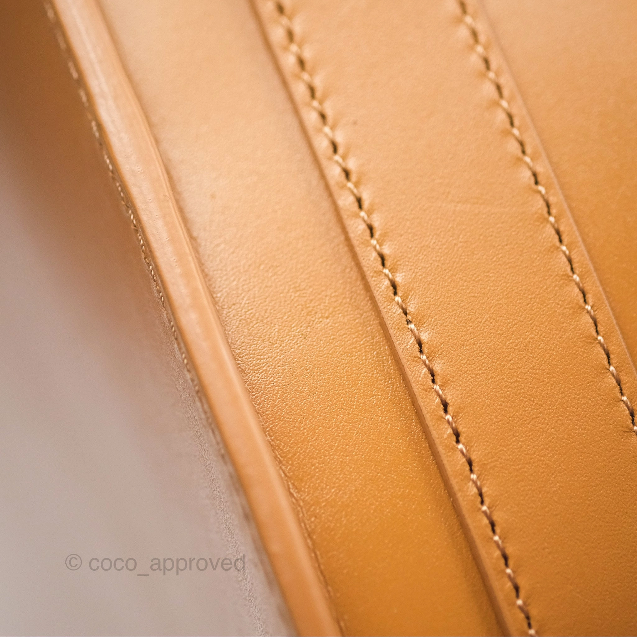Christian Dior Medium Bobby Bag Camel Calfskin Gold Hardware
