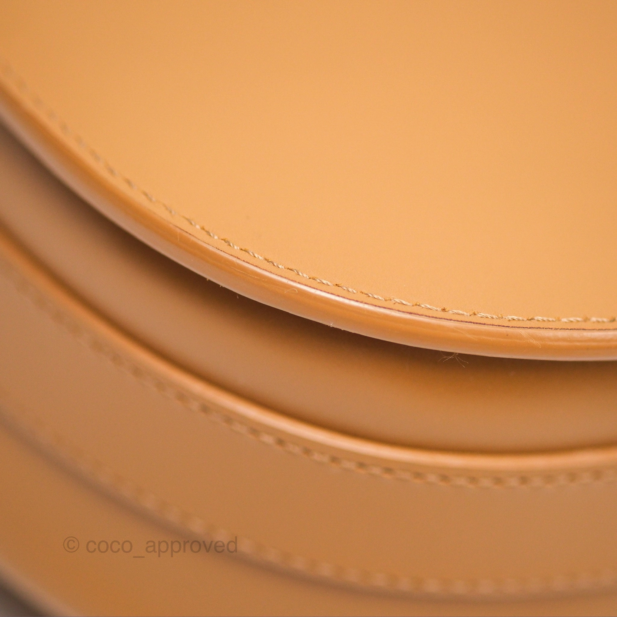 Christian Dior Medium Bobby Bag Camel Calfskin Gold Hardware