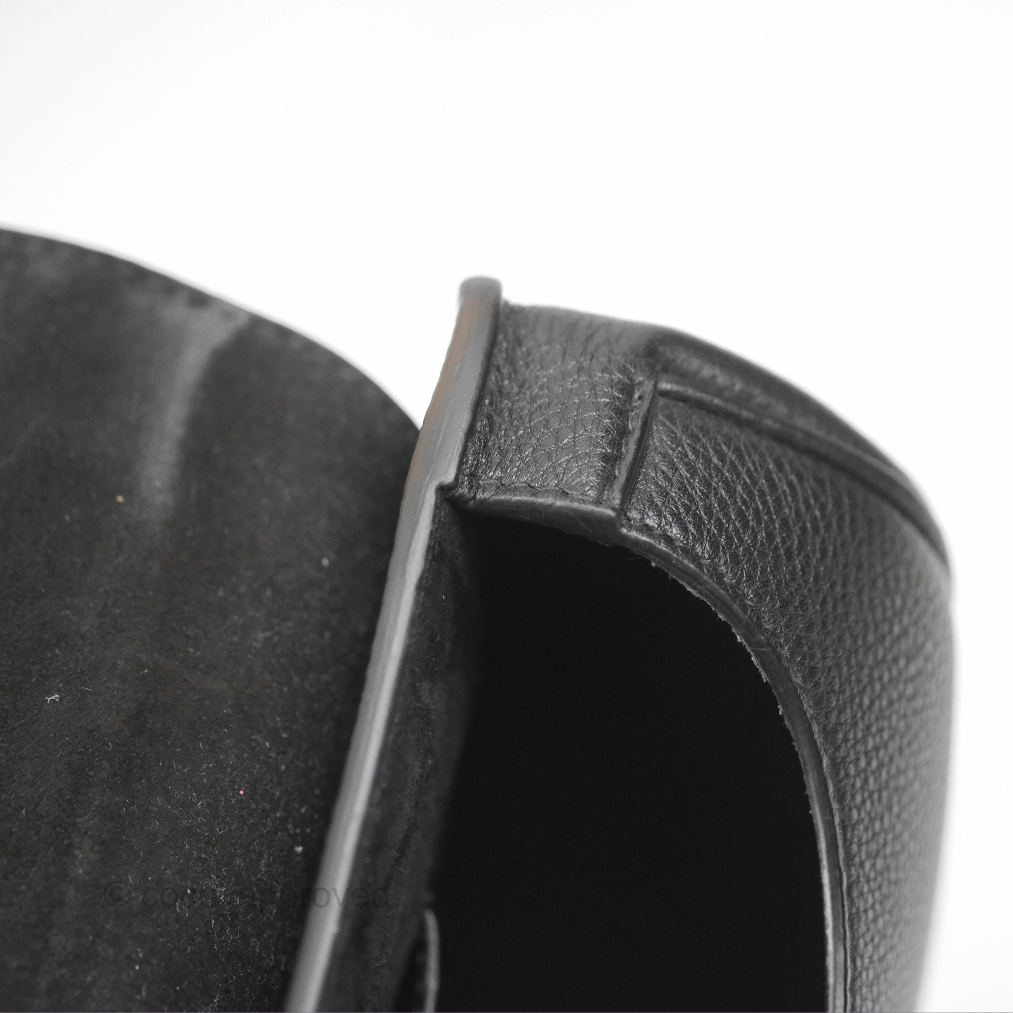 Christian Dior Medium Bobby Flap Black Grained Calfskin