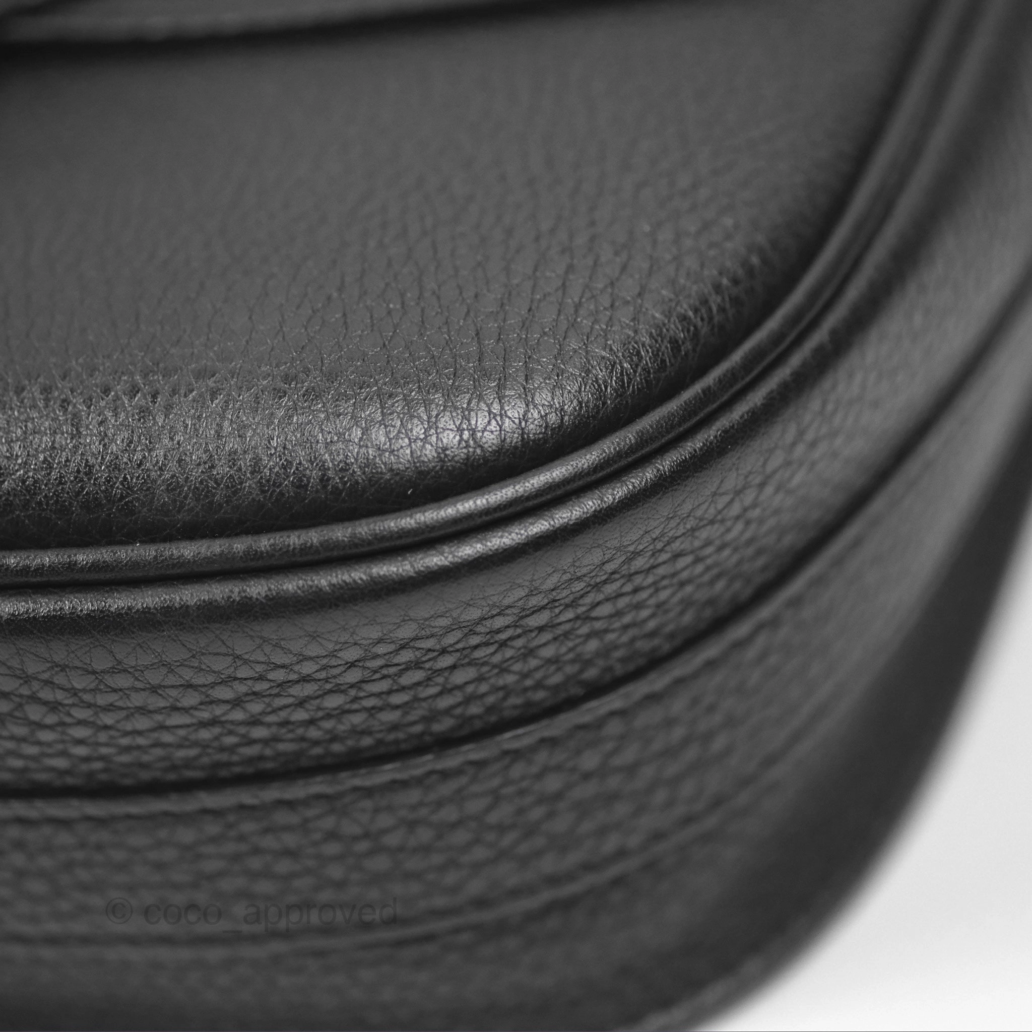 Christian Dior Medium Bobby Flap Black Grained Calfskin