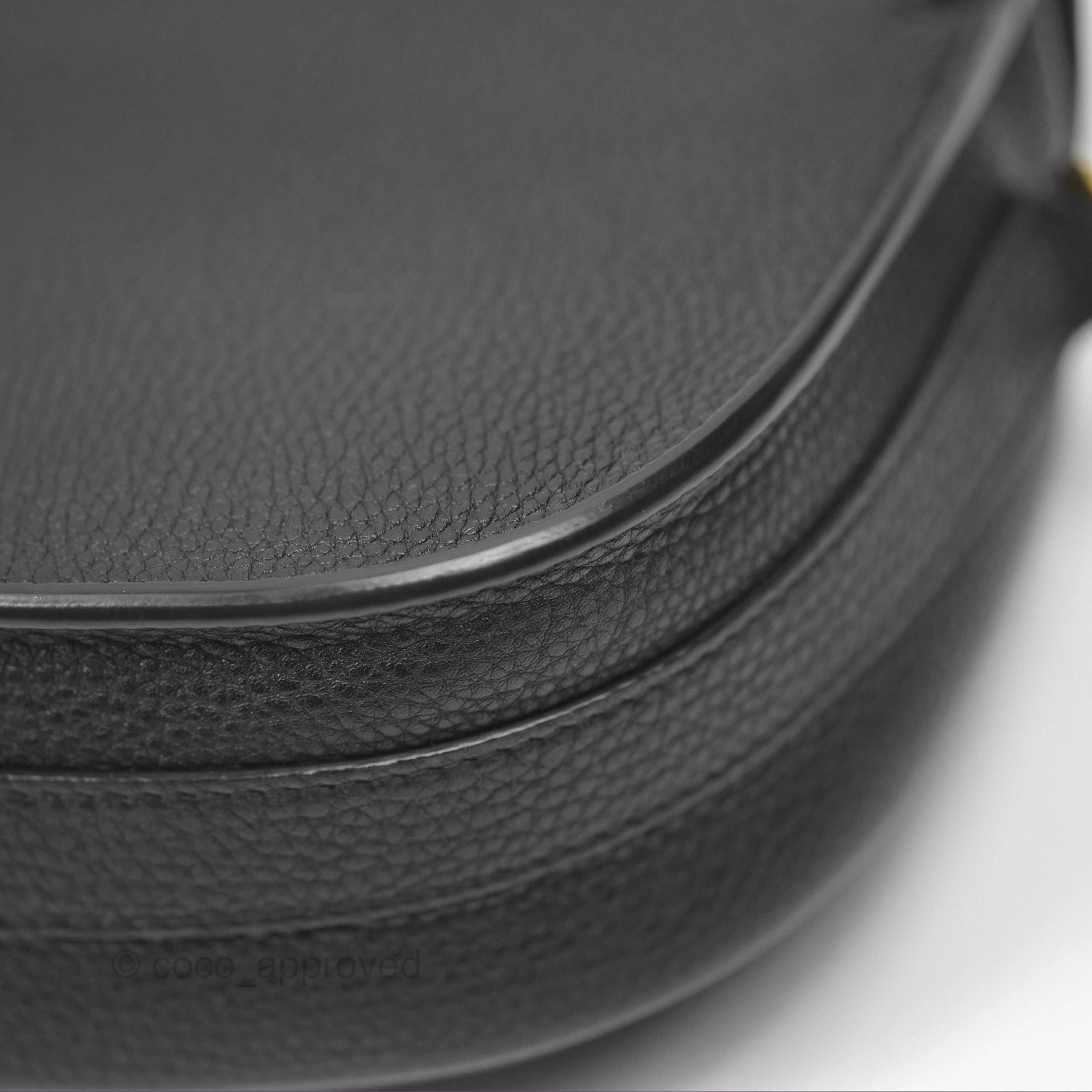 Christian Dior Medium Bobby Flap Black Grained Calfskin