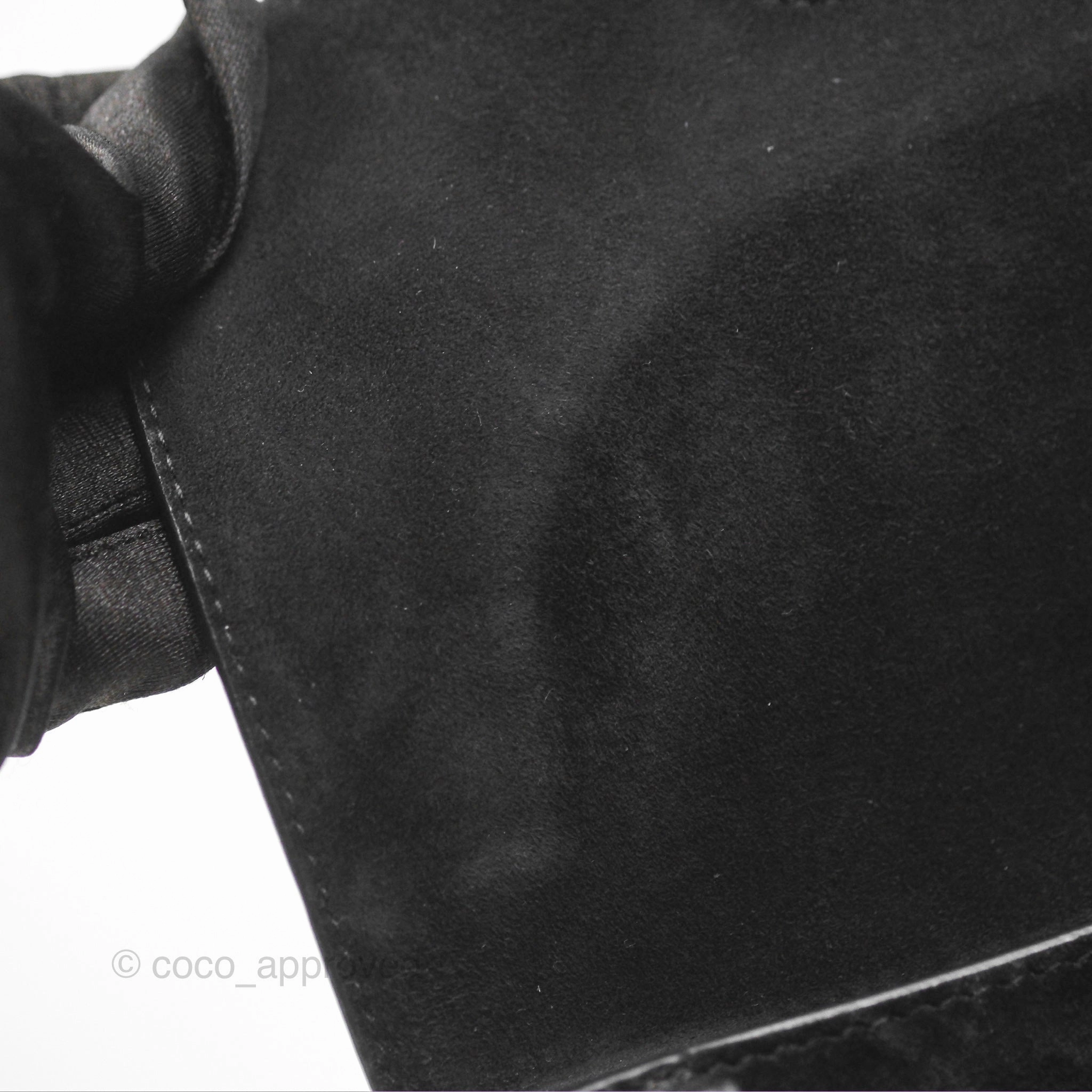 Christian Dior Medium Bobby Flap Black Grained Calfskin