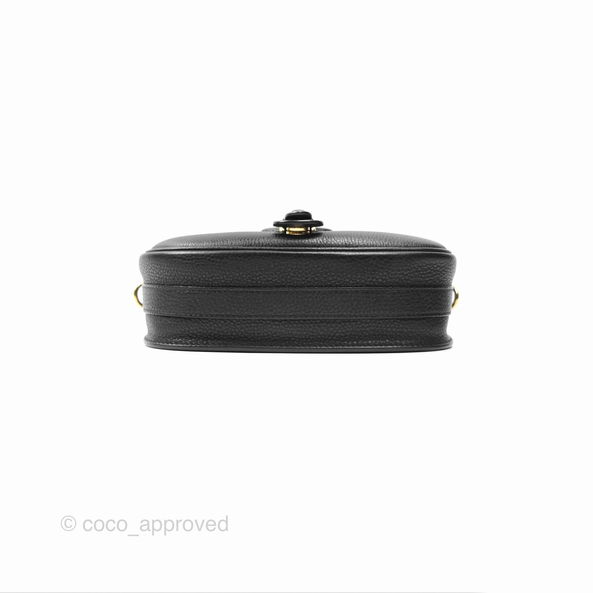Christian Dior Medium Bobby Flap Black Grained Calfskin