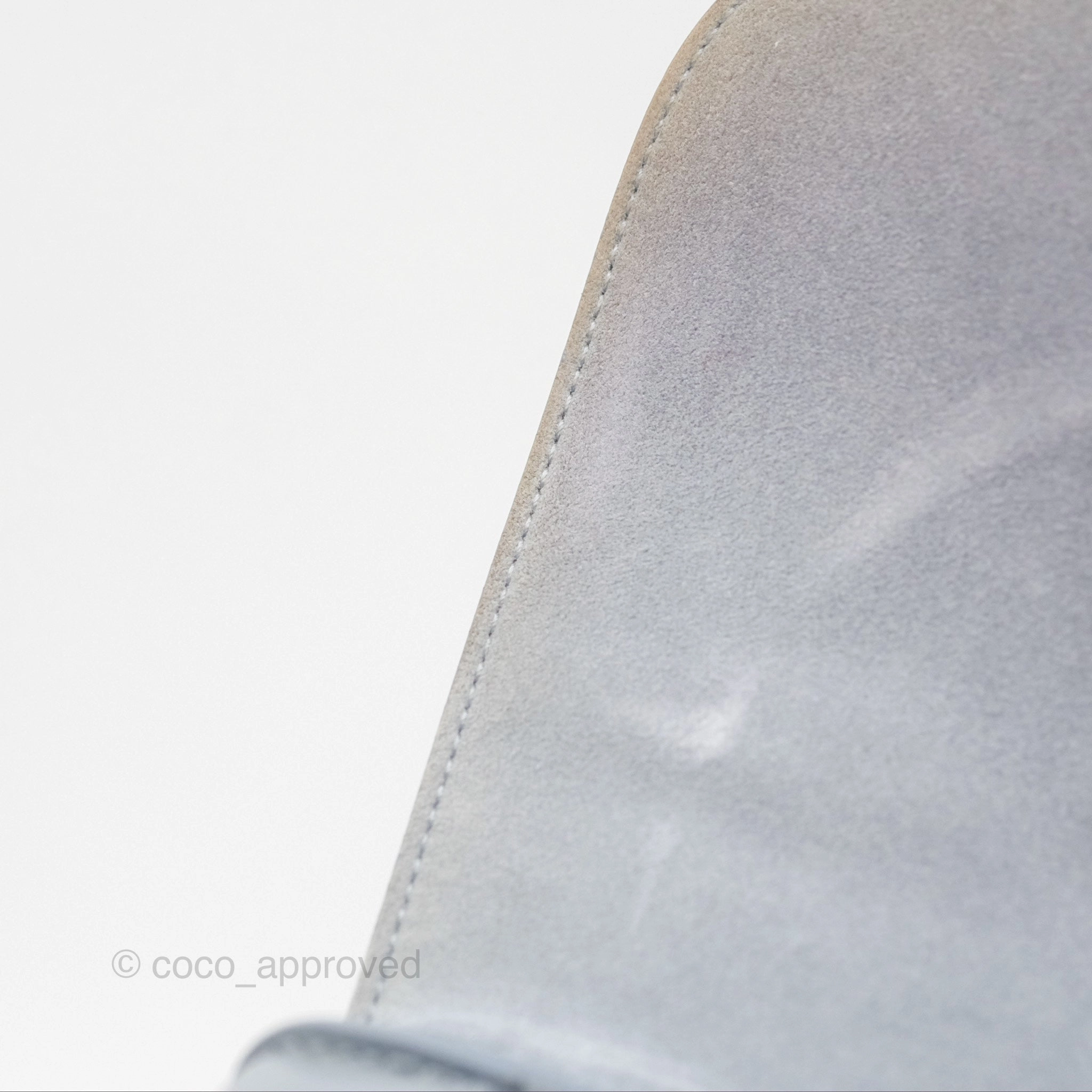 Christian Dior Medium Bobby Flap Grey Box Calfskin