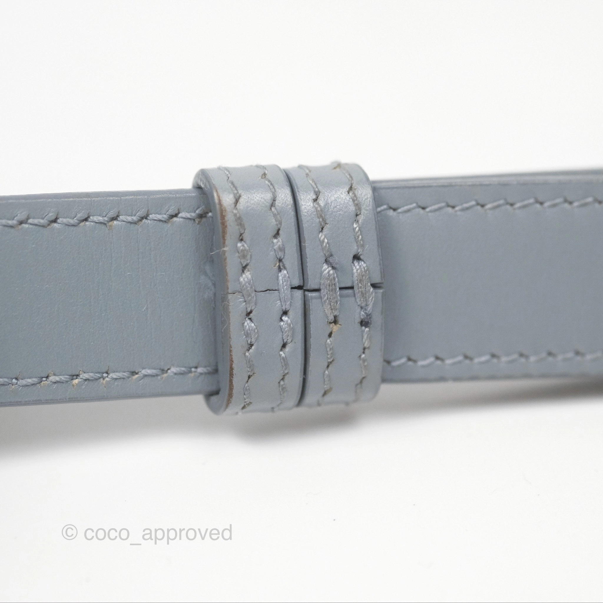 Christian Dior Medium Bobby Flap Grey Box Calfskin
