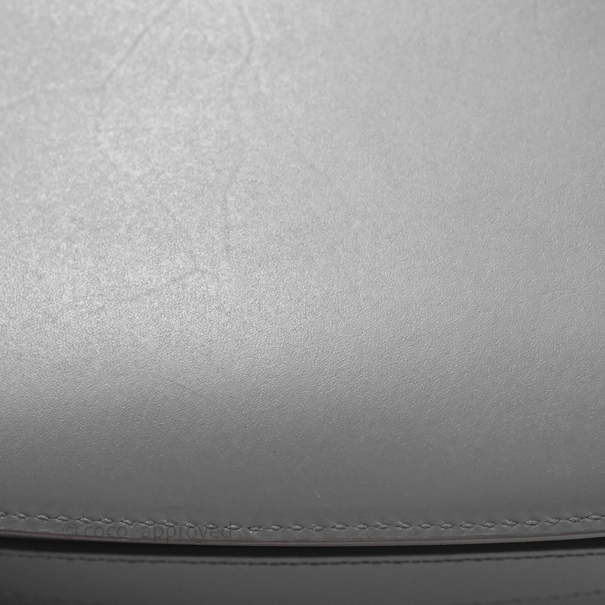 Christian Dior Medium Bobby Flap Grey Box Calfskin