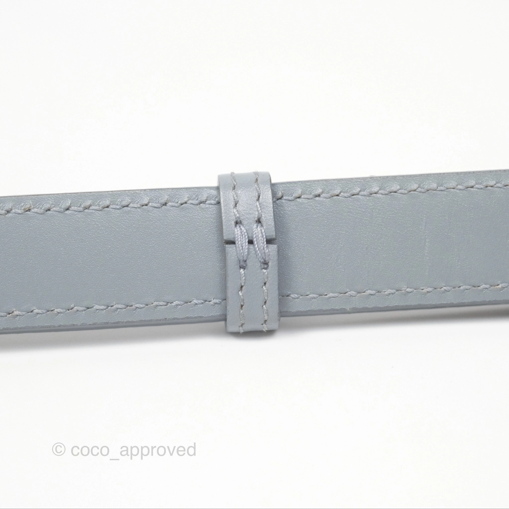 Christian Dior Medium Bobby Flap Grey Box Calfskin