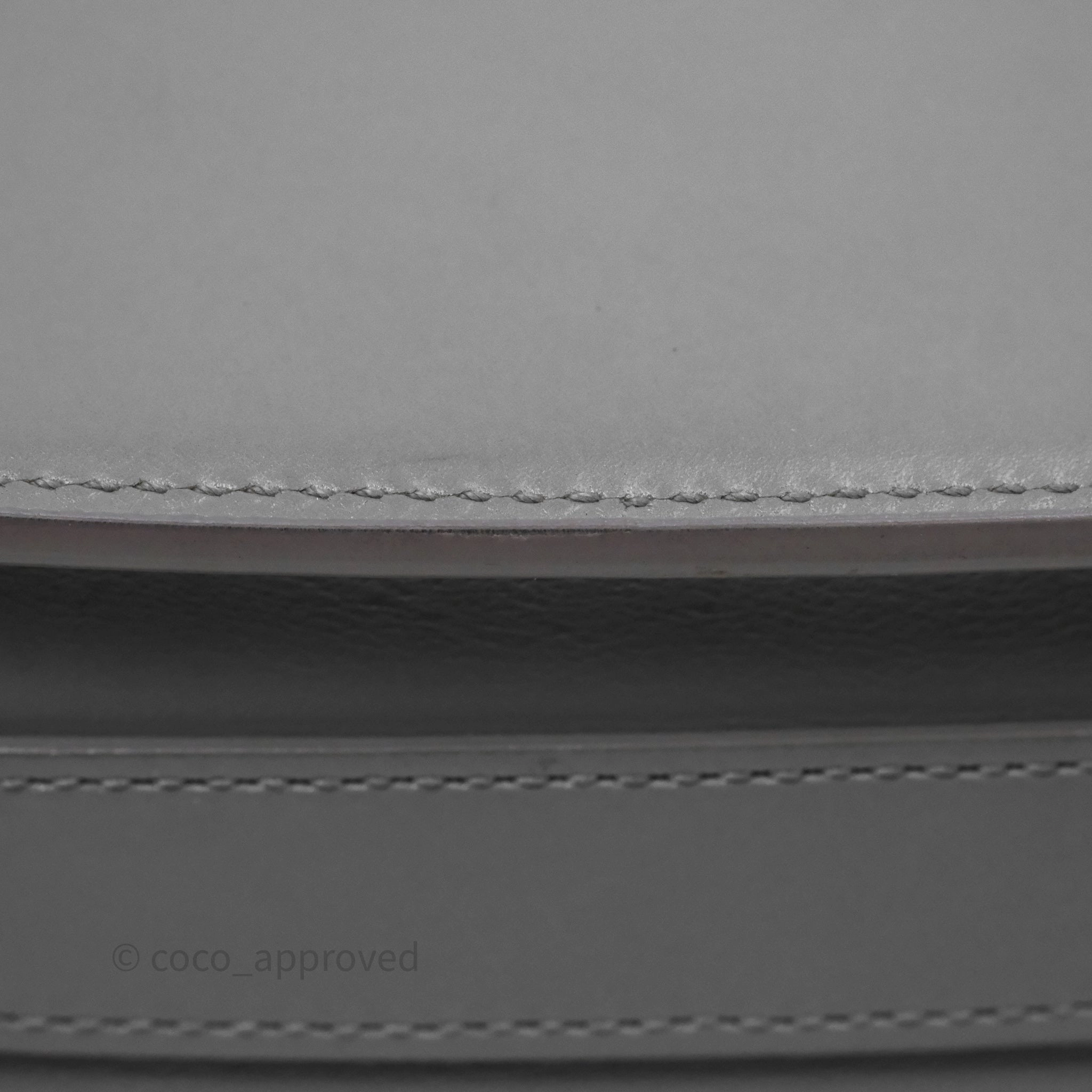 Christian Dior Medium Bobby Flap Grey Box Calfskin