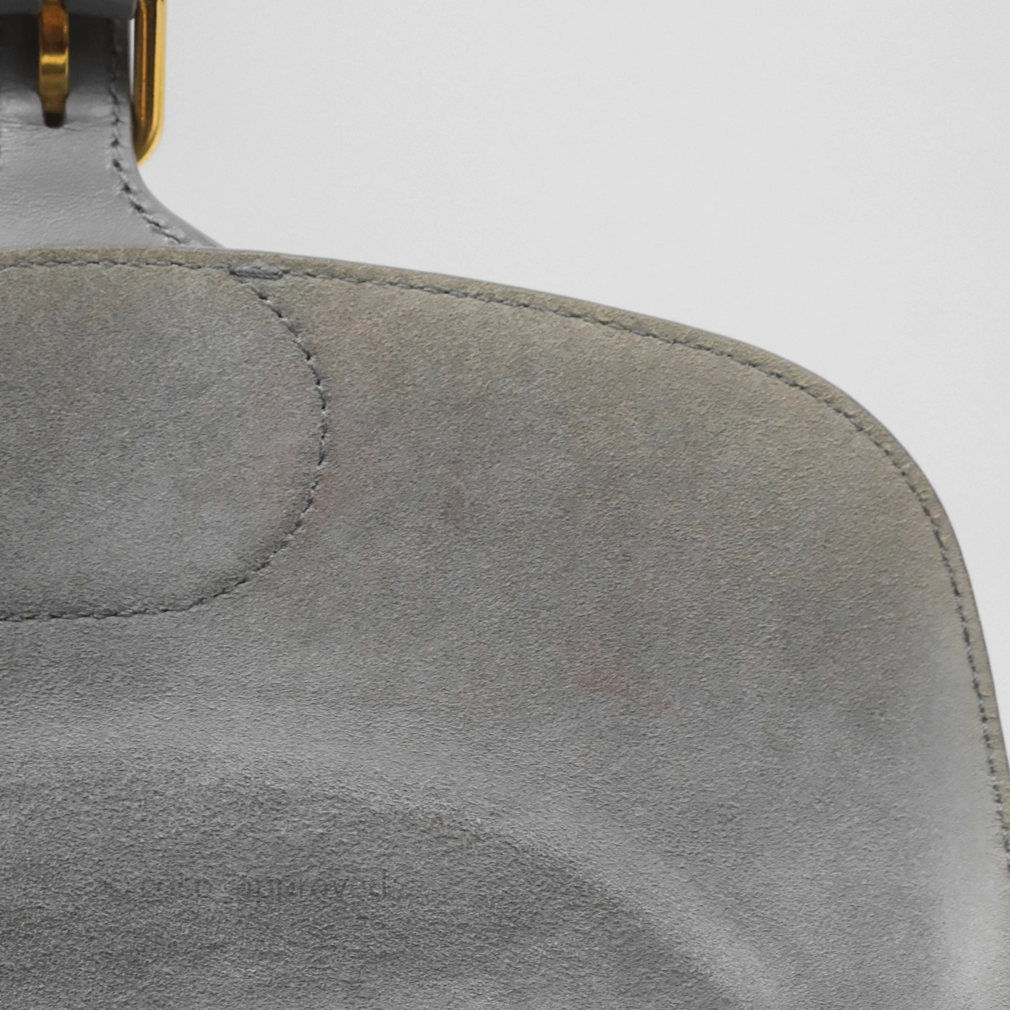 Christian Dior Medium Bobby Flap Grey Box Calfskin