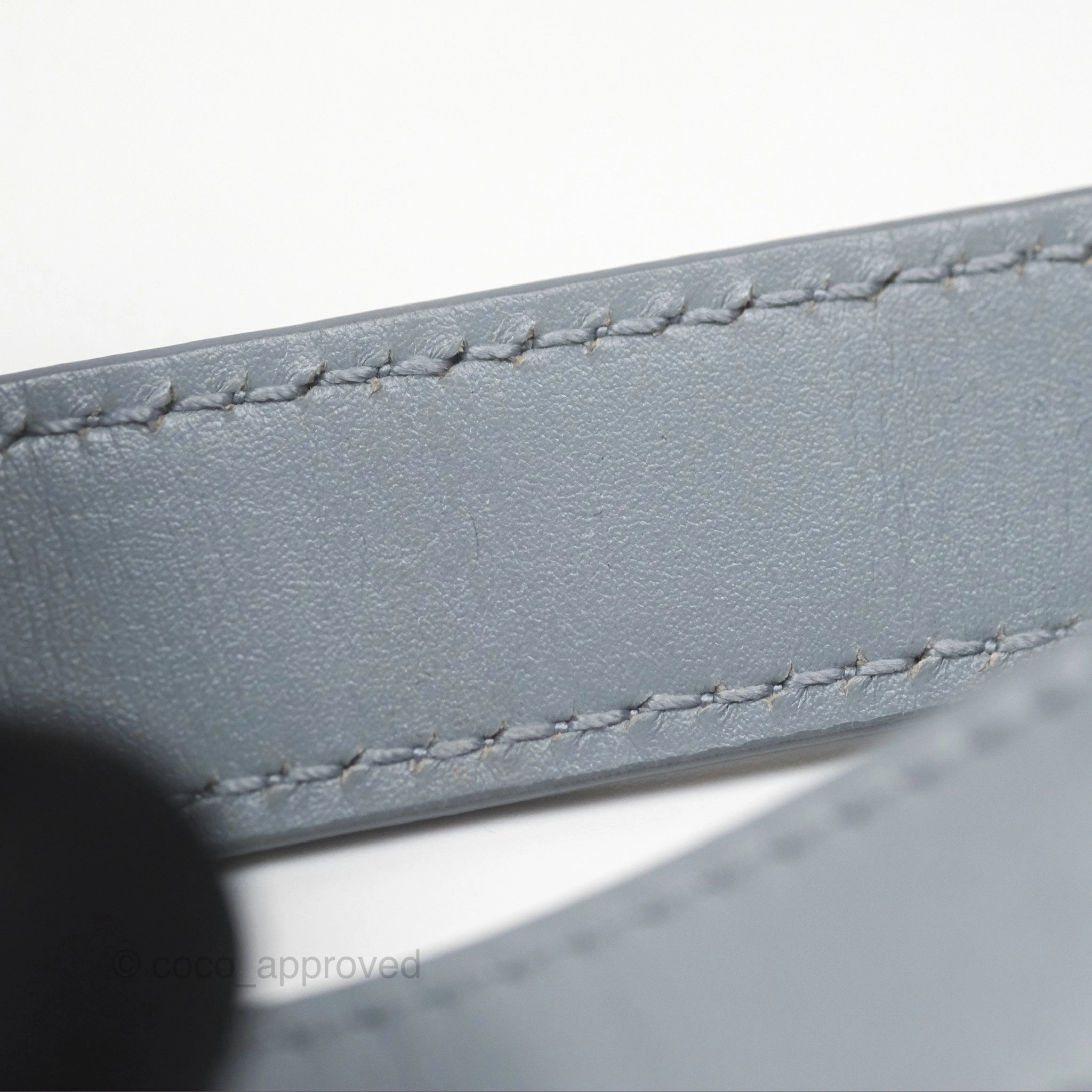 Christian Dior Medium Bobby Flap Grey Box Calfskin
